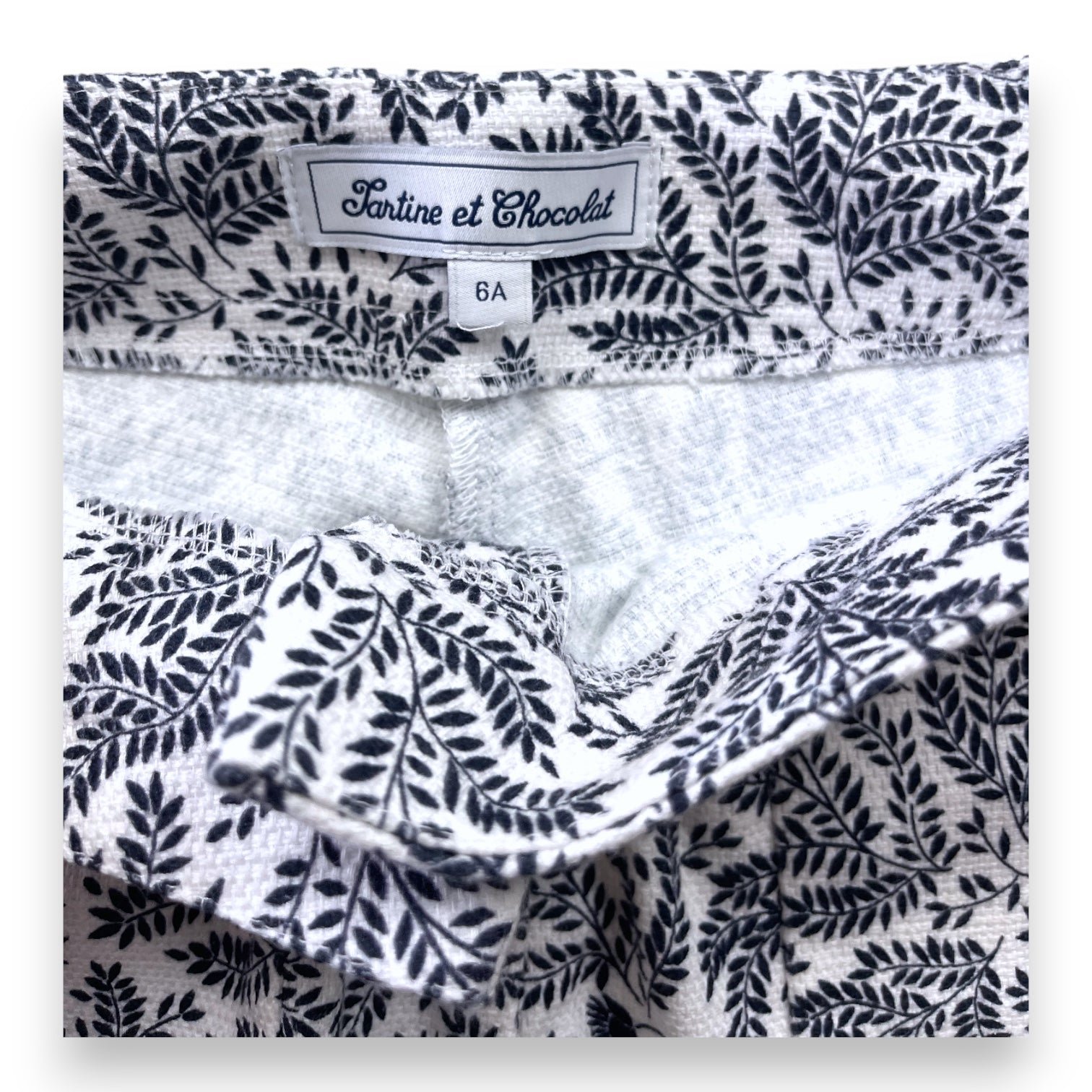 White child shorts - 6 years TARTINE ET CHOCOLAT - seconde-main White