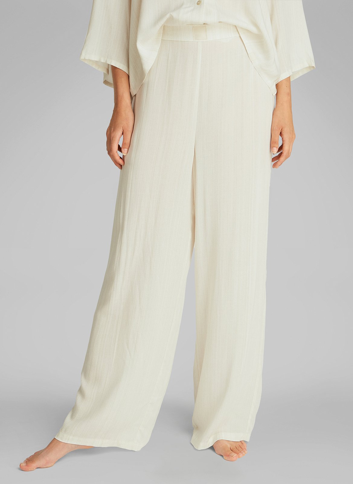 Pantalon large fluide CALVIN KLEIN UNDERWEAR Blanc