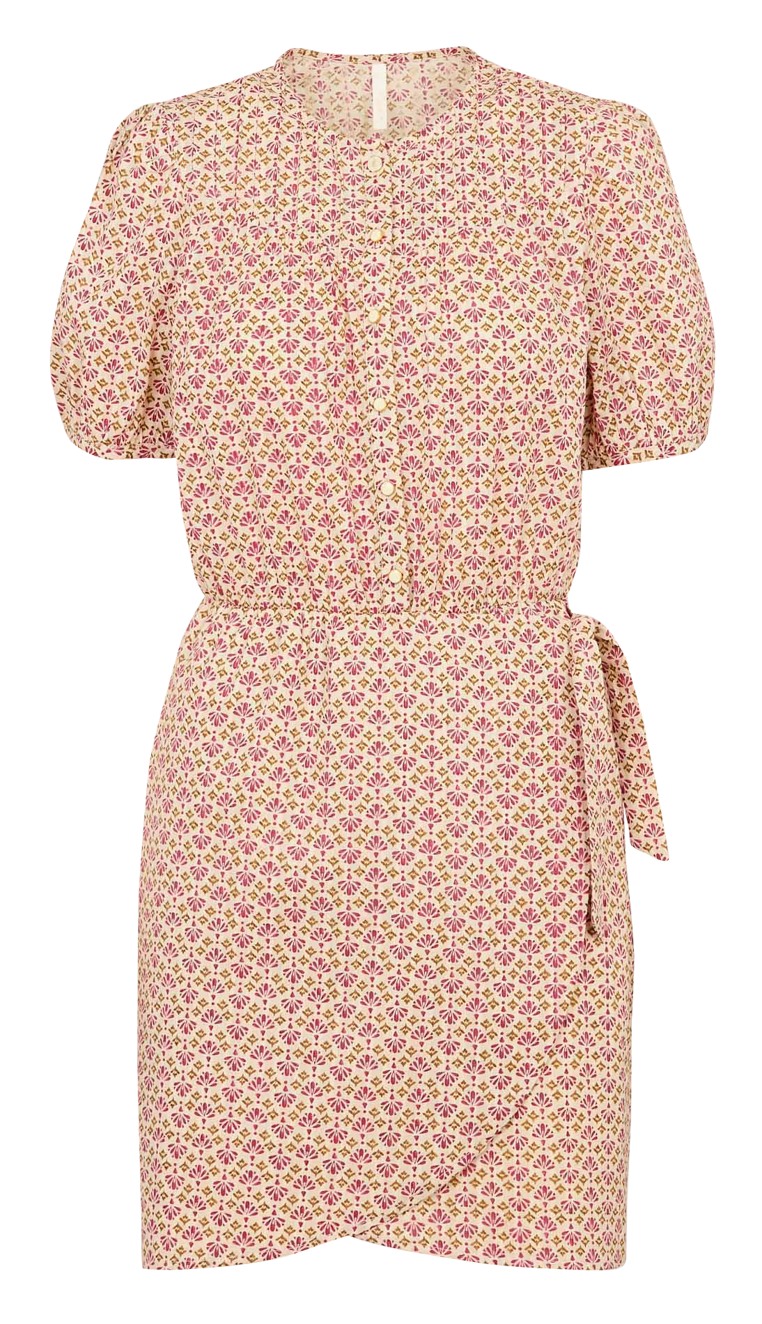 Abito aderente in cotone I CODE Rosa