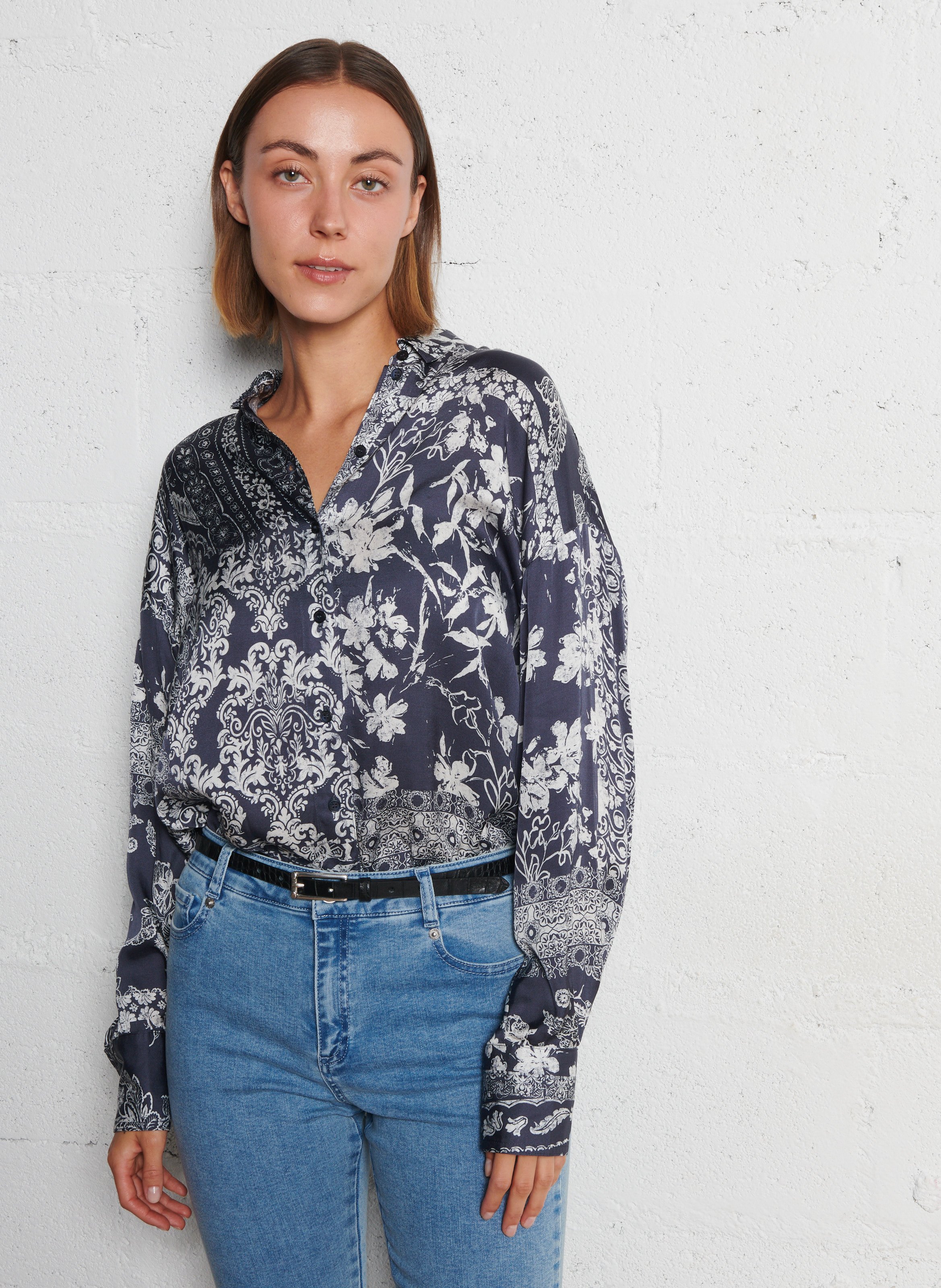 Chemise col classique  IKKS Bleu