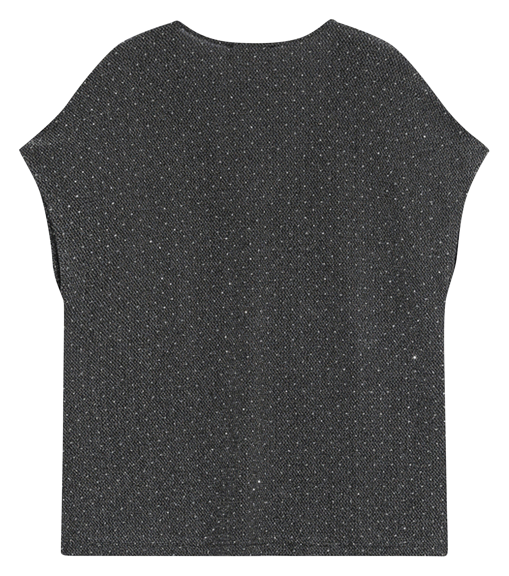 Crepe V-neck top GRACE ET MILA Grey