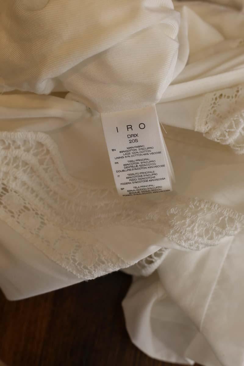 Cotton jumpsuit IRO - Seconde Main White