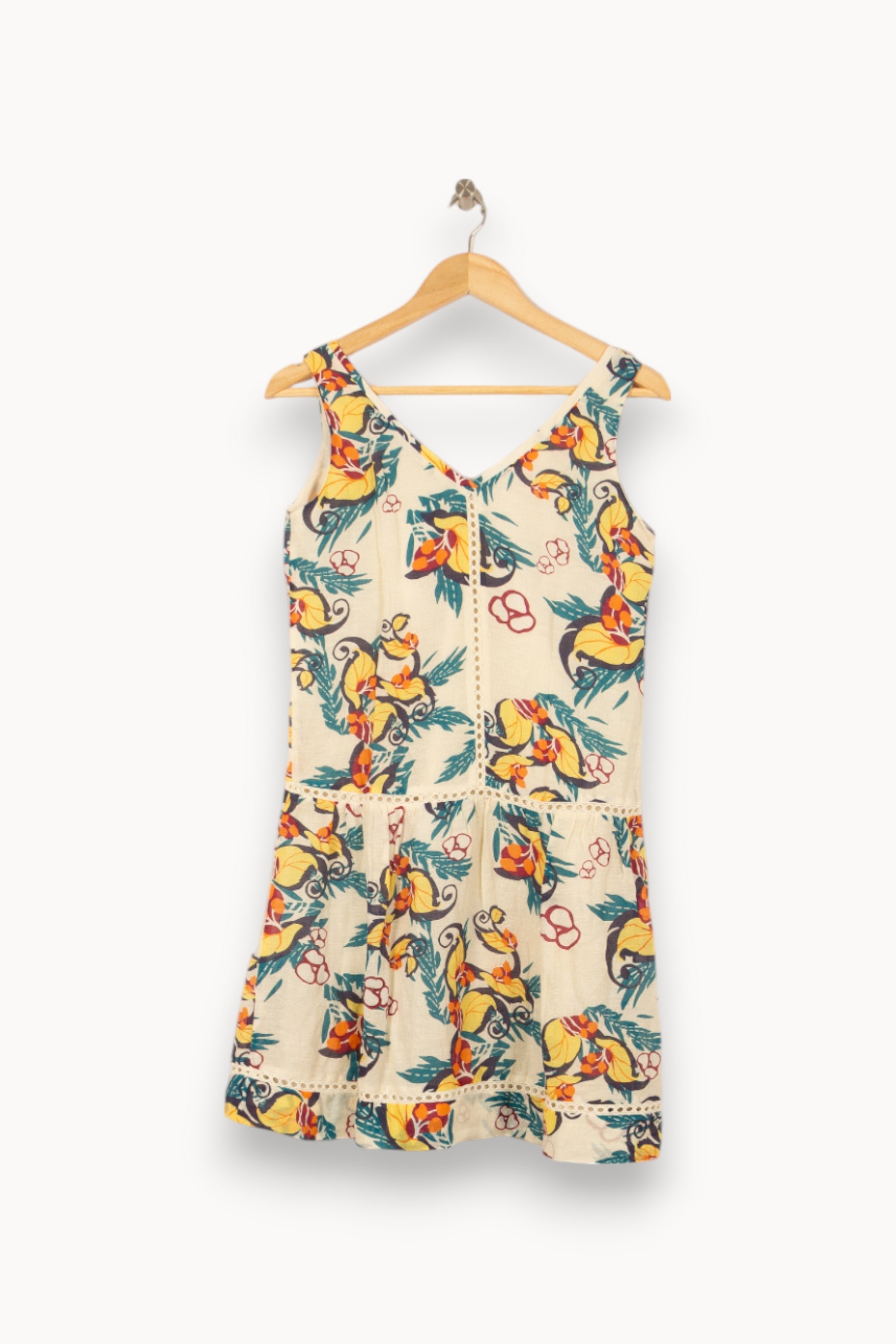 Midi dress COMPTOIR DES COTONNIERS - Seconde main Multicolored