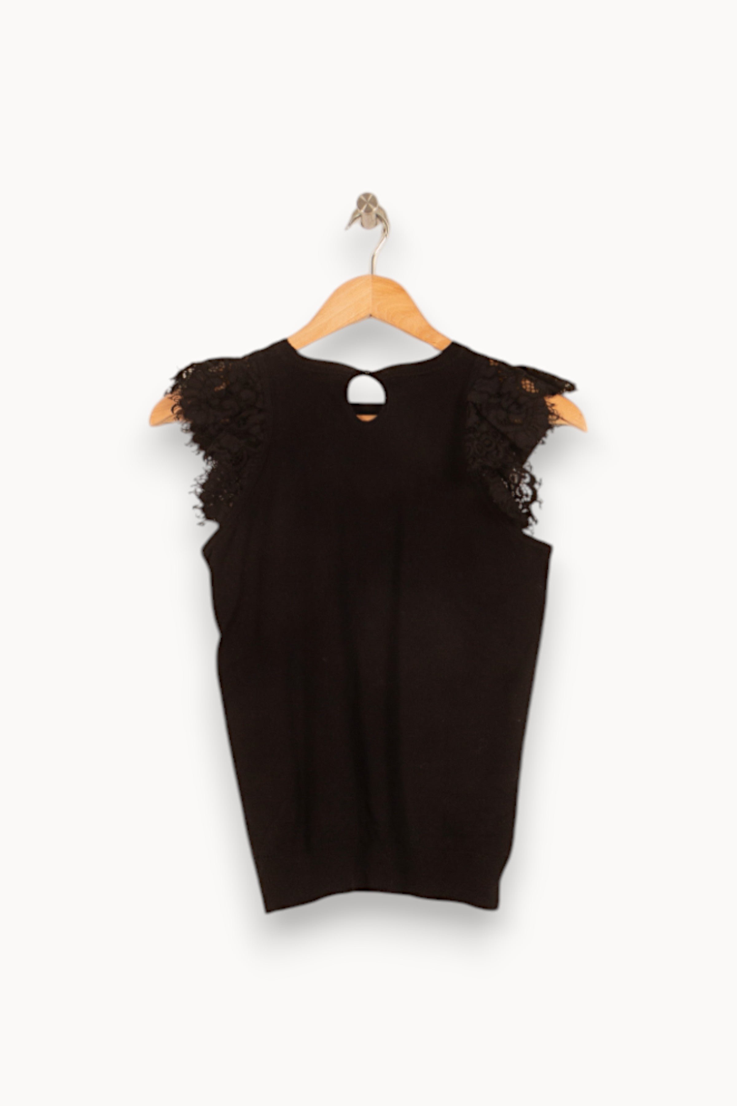 Top & tank top TARA JARMON - Seconde Main Black
