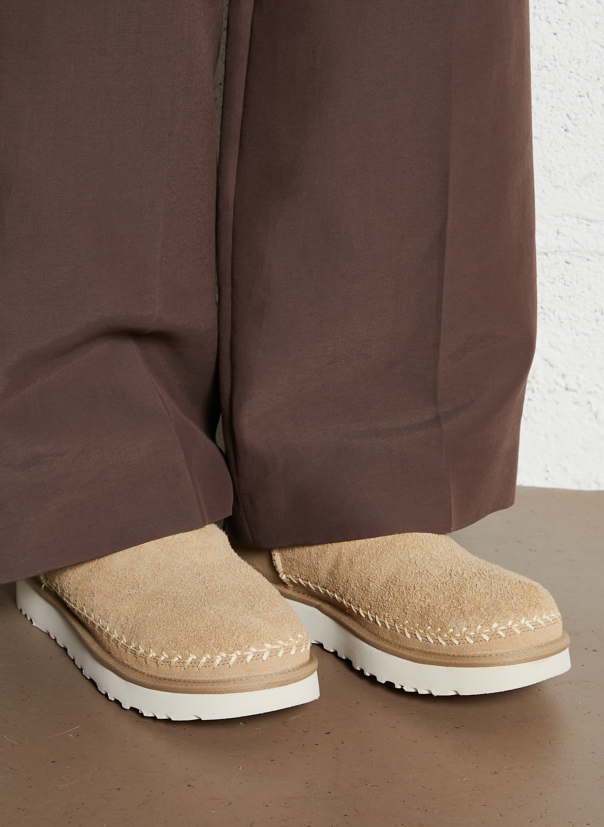 Bottines en cuir  UGG Marron