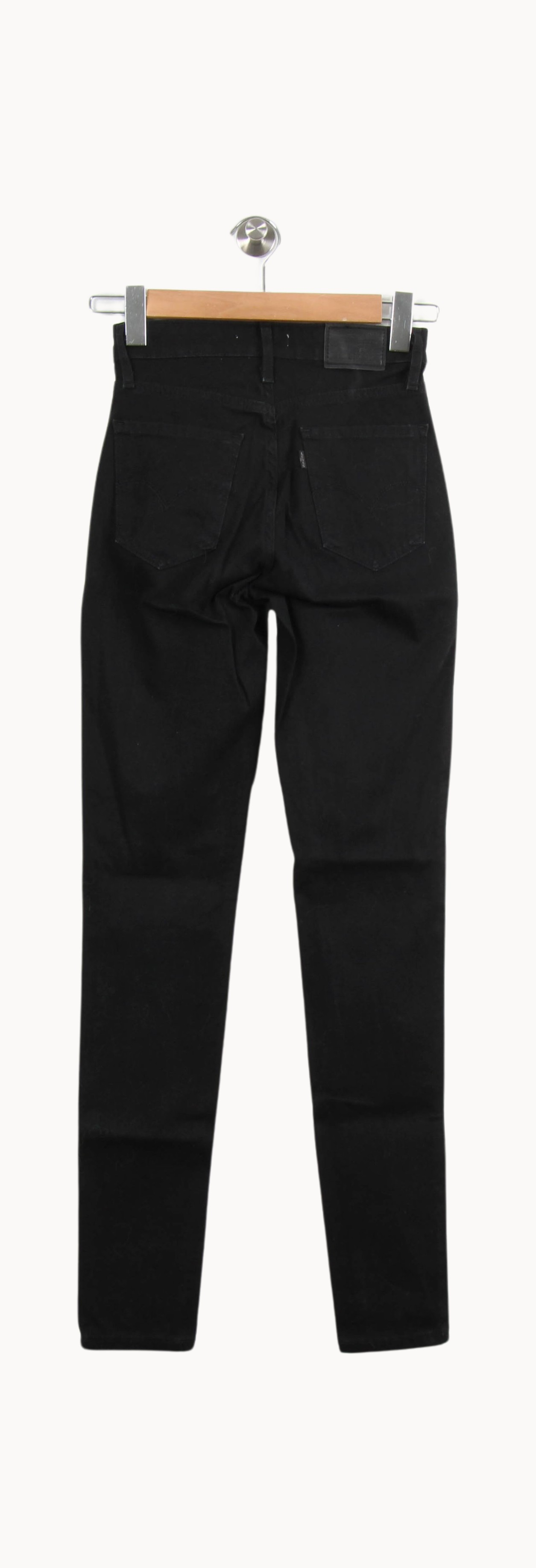 Cropped slim jeans with studs LEVI'S - Seconde main Black