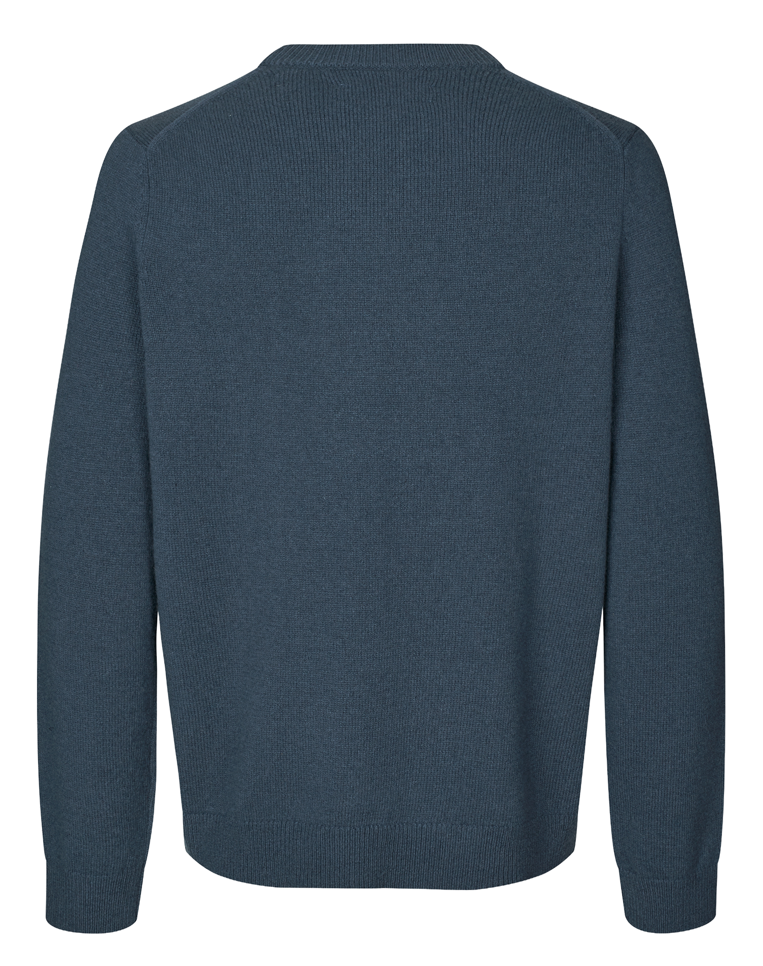 Pull en laine mélangée col rond  SAMSOE SAMSOE Bleu