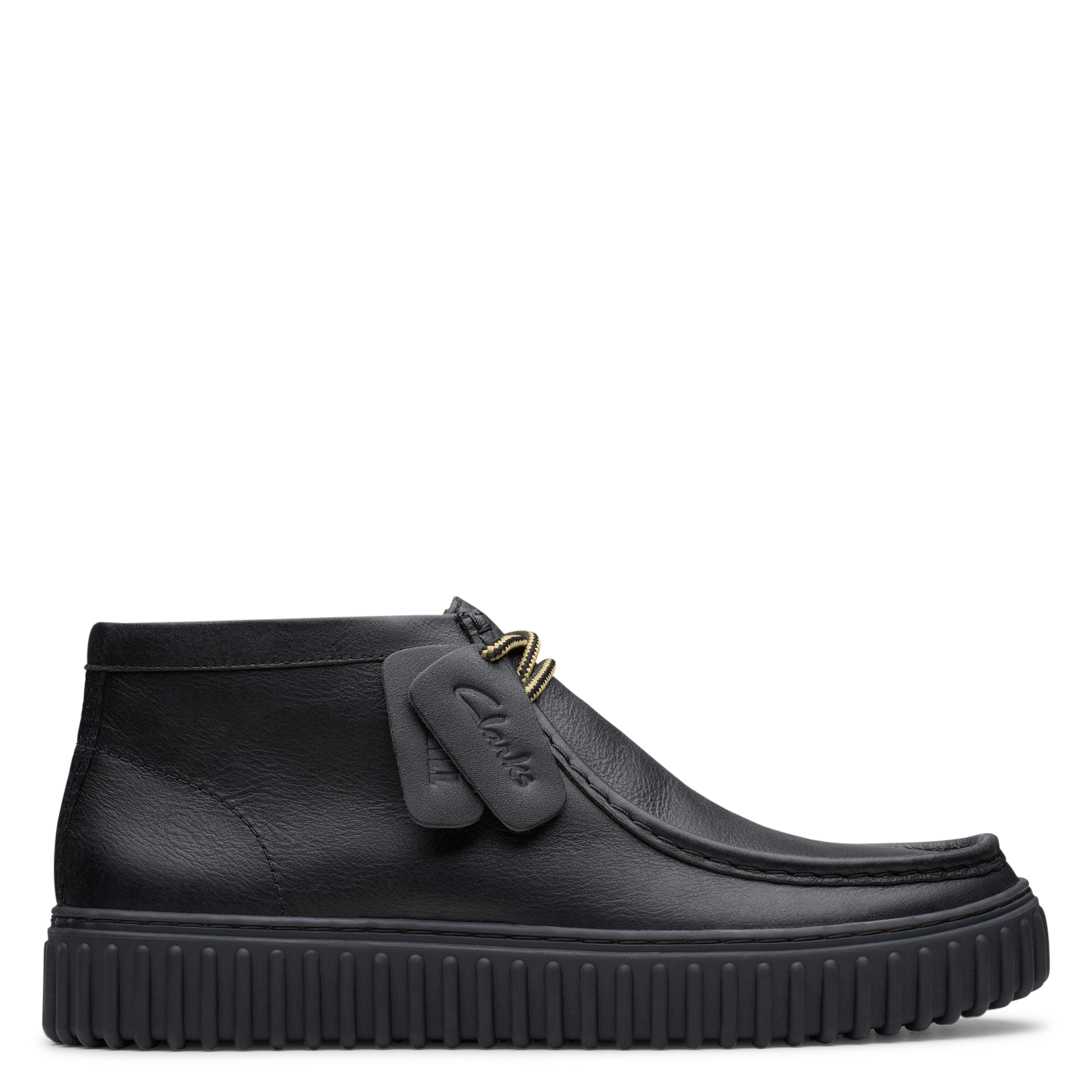 Arthus leather Derby shoes  CLARKS Black