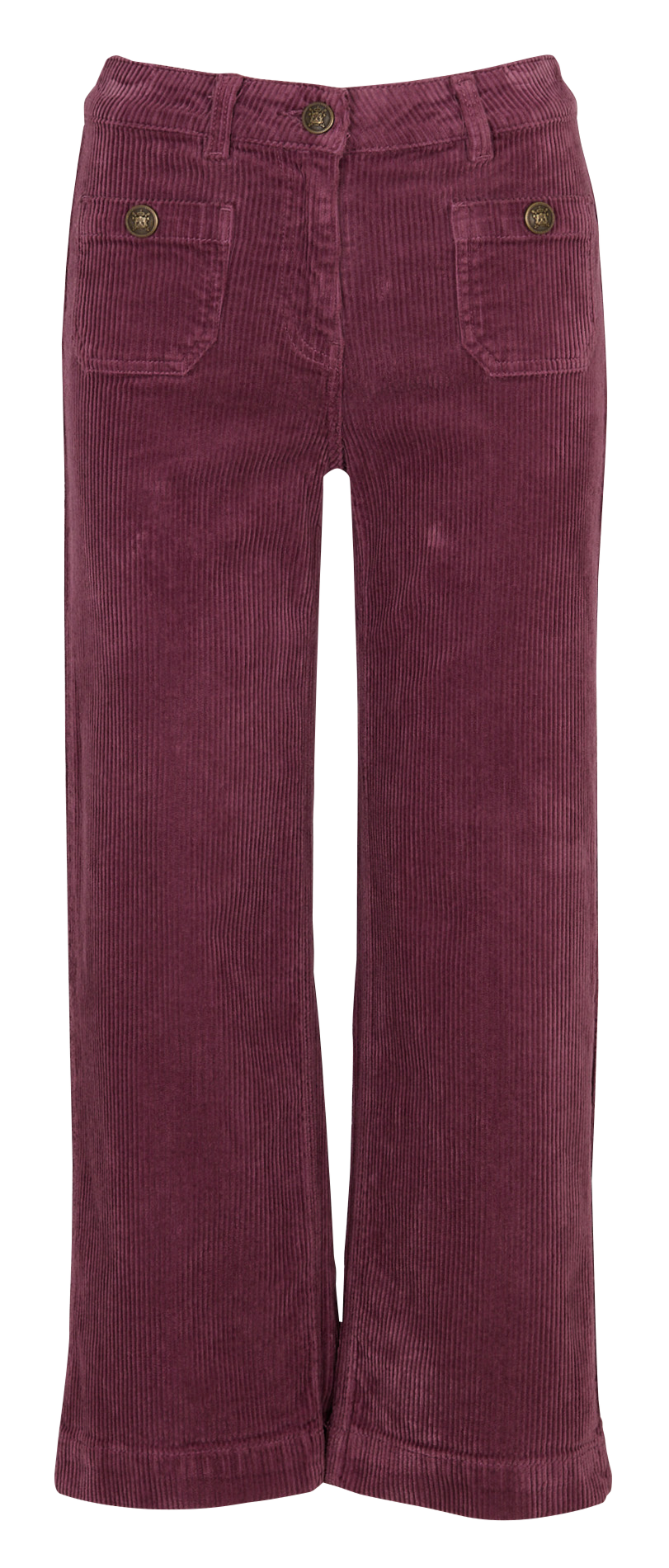 Pantalon droit en velours côtelé MAISON 123 Violet