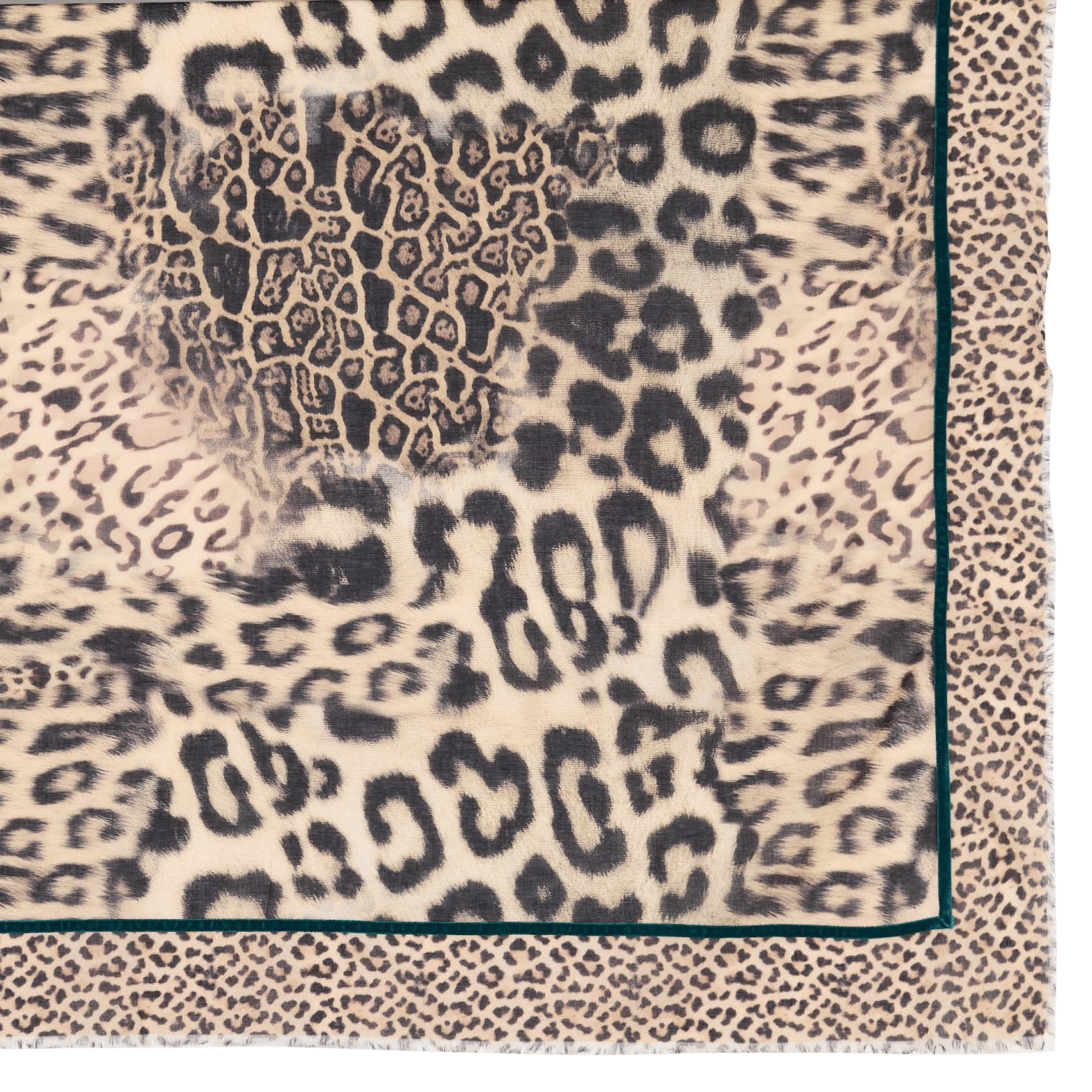 Cotton scarf IKKS Brown