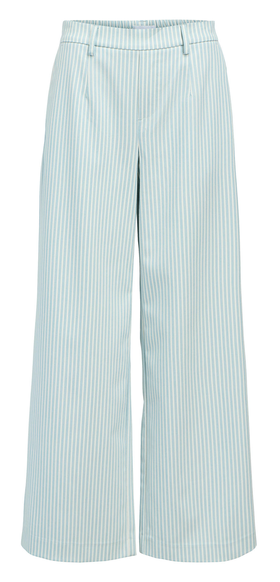 Pantalon large rayé OBJECT Beige