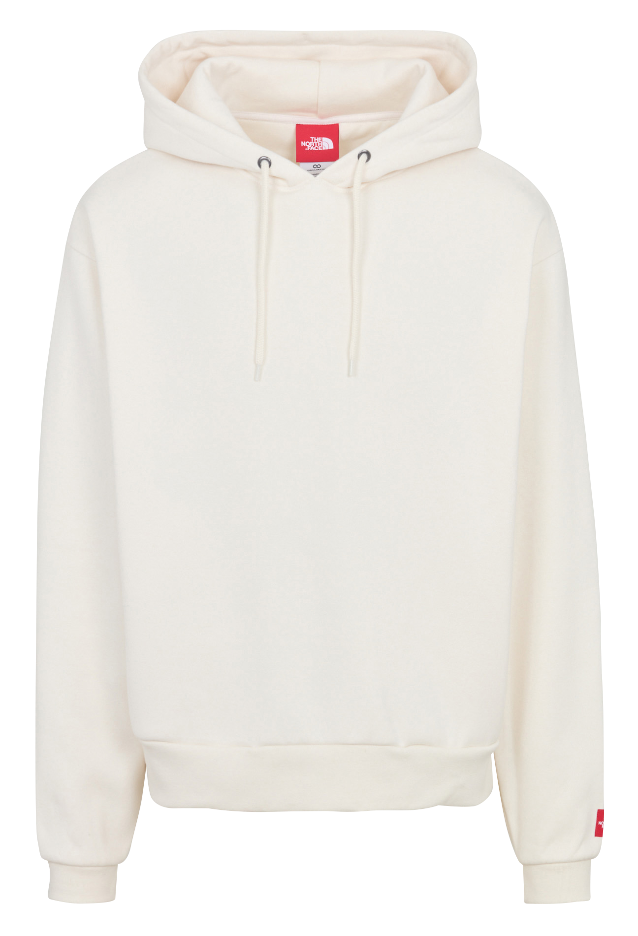 Sweat à capuche ample en coton mélangé THE NORTH FACE Blanc