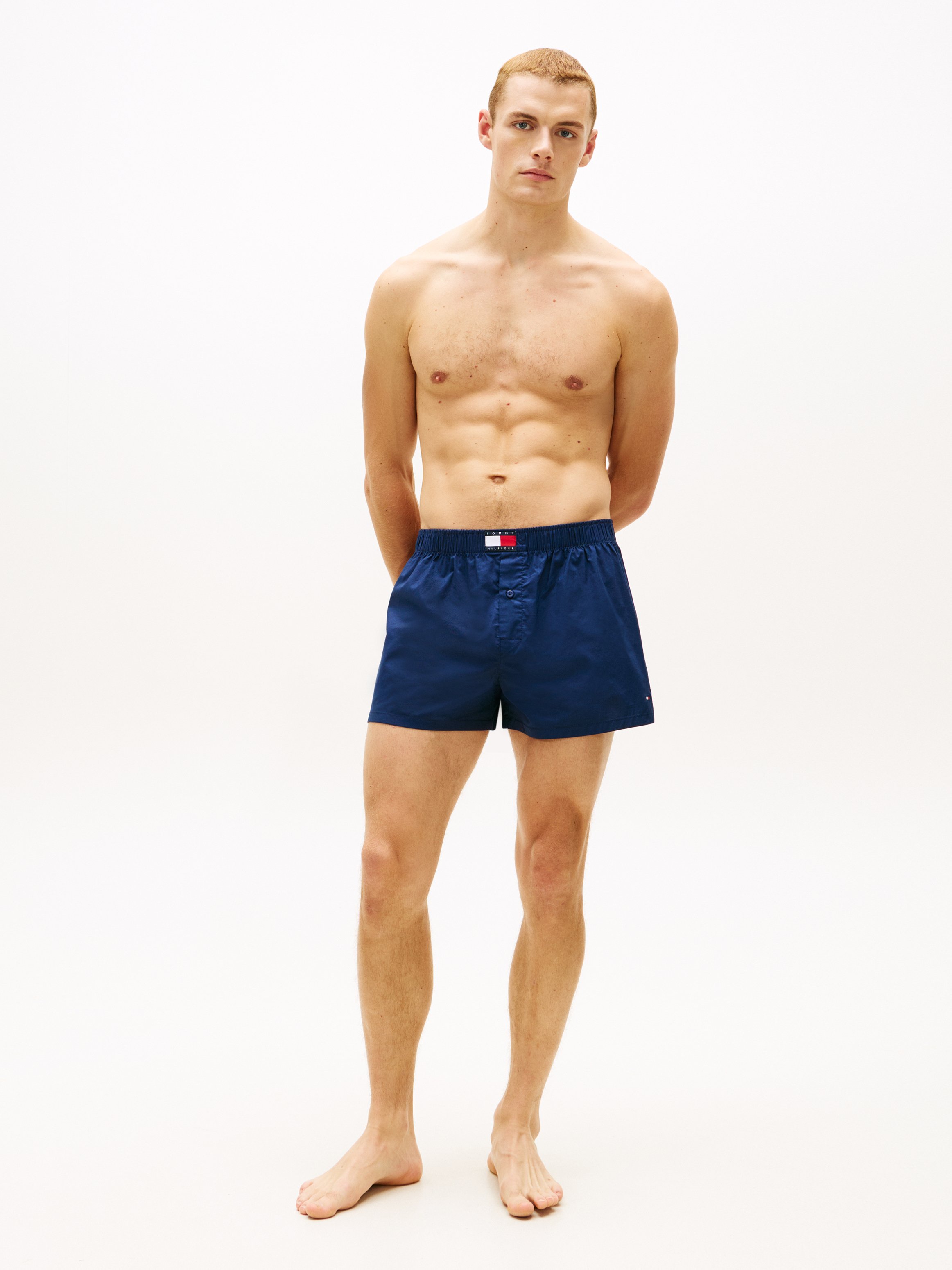 Set di 3 boxer in cotone TOMMY HILFIGER Rosa