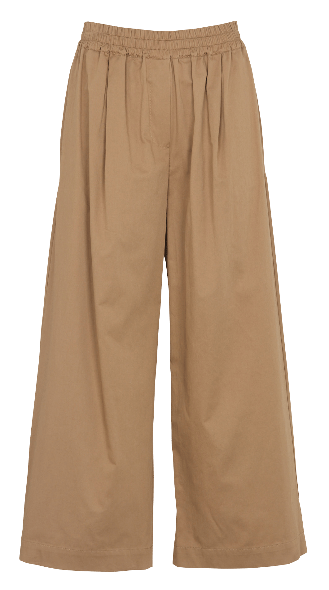 Wide cotton trousers  MAX MARA WEEK END Beige