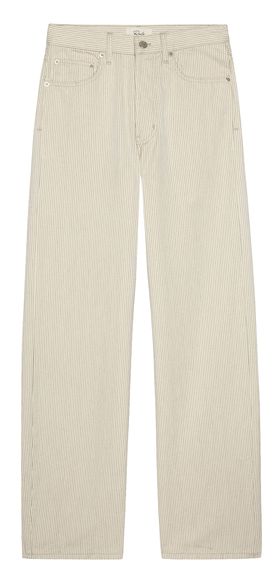 Straight Cut Jeans mit Streifen RAILS Mehrfarbig