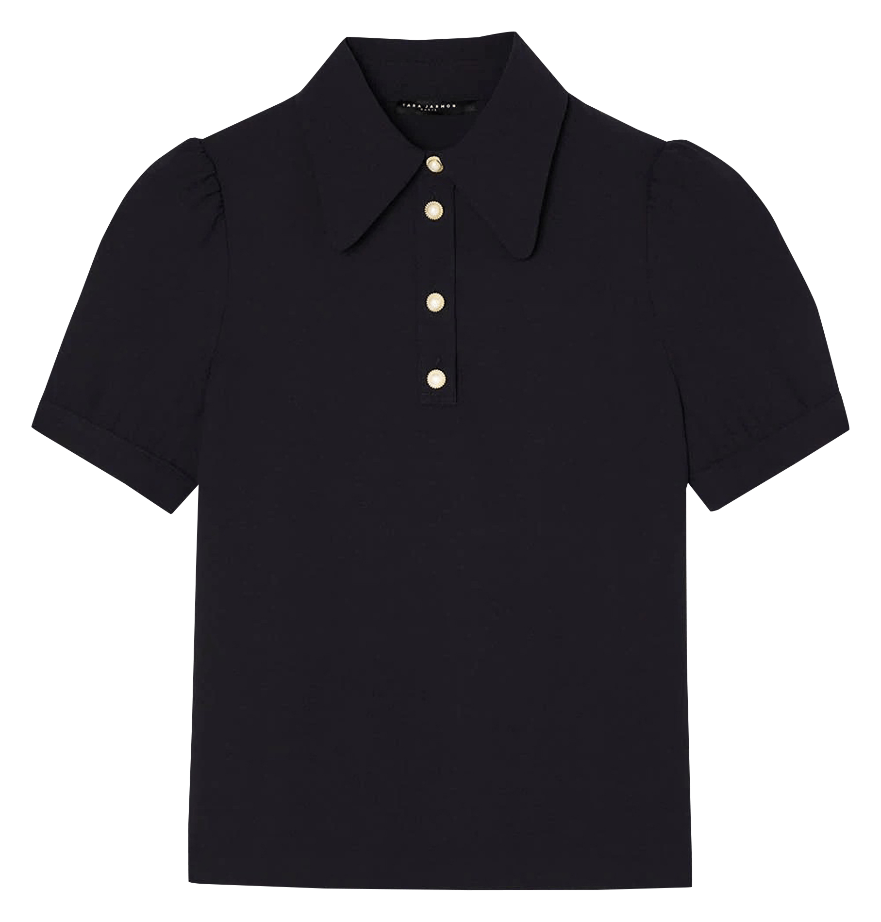 Classic-collar top TARA JARMON Blue