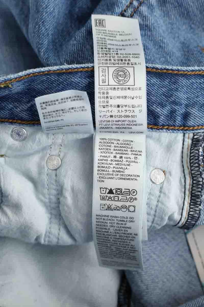 Jean large LEVI'S - Seconde main Bleu
