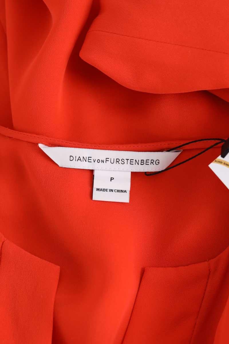 Blouse DIANE VON FURSTENBERG - Seconde Main Orange