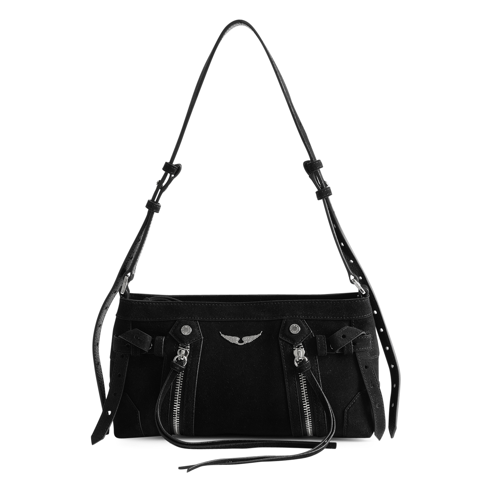 Leren schoudertas ZADIG&VOLTAIRE