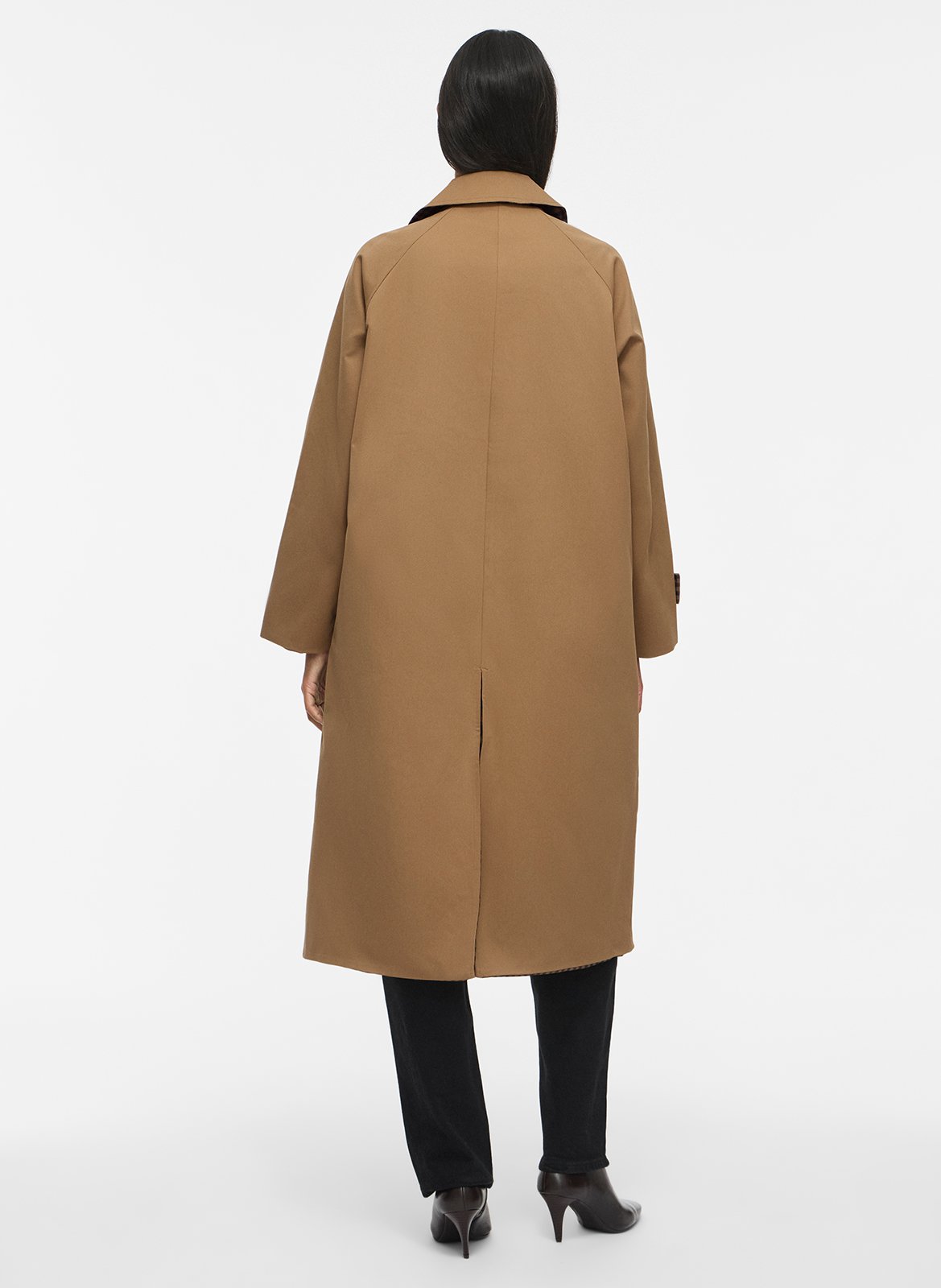Gerader Trenchcoat mit klassischem Kragen VILA Braun