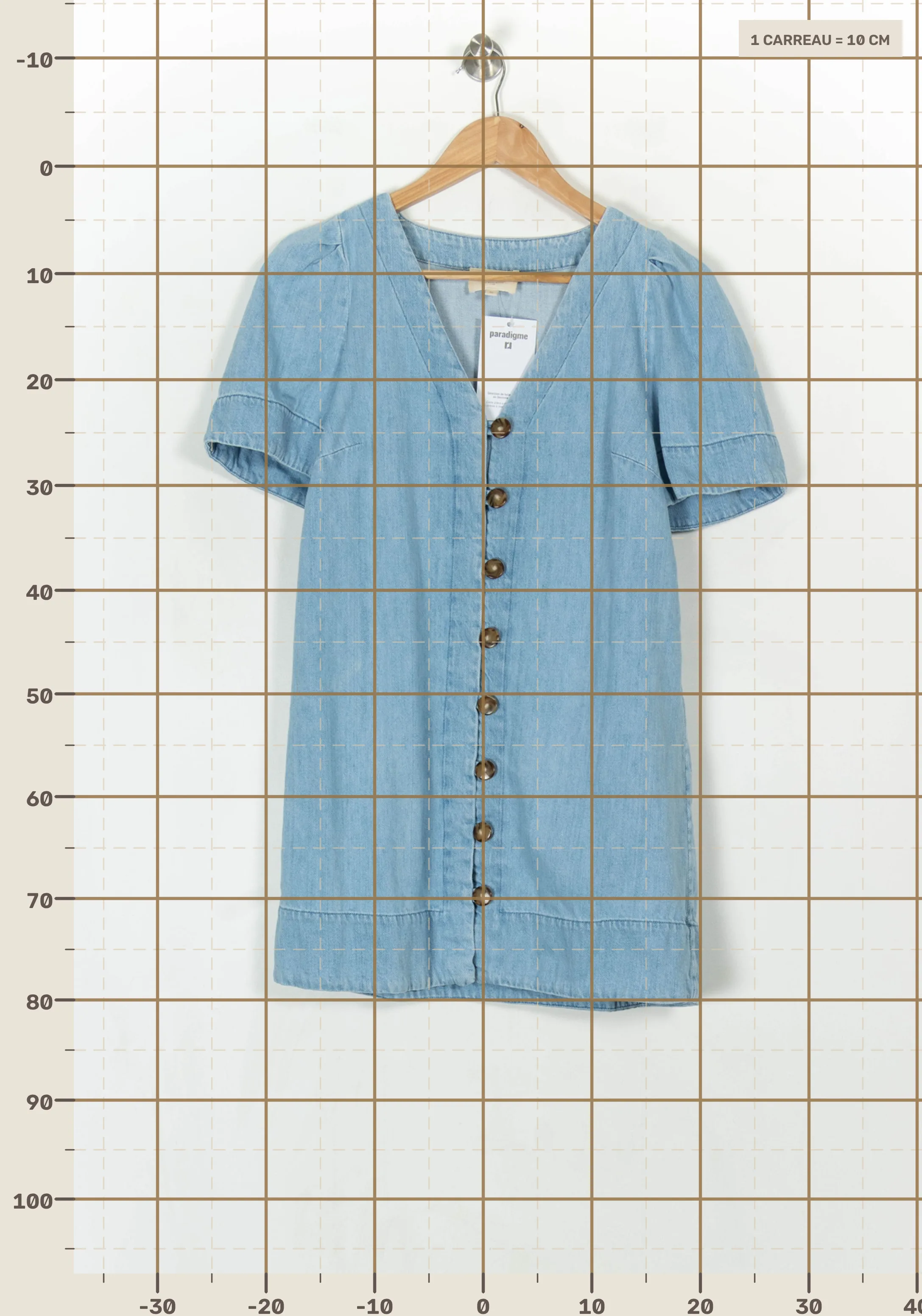 Robe courte & midi SEZANE - Seconde main Bleu