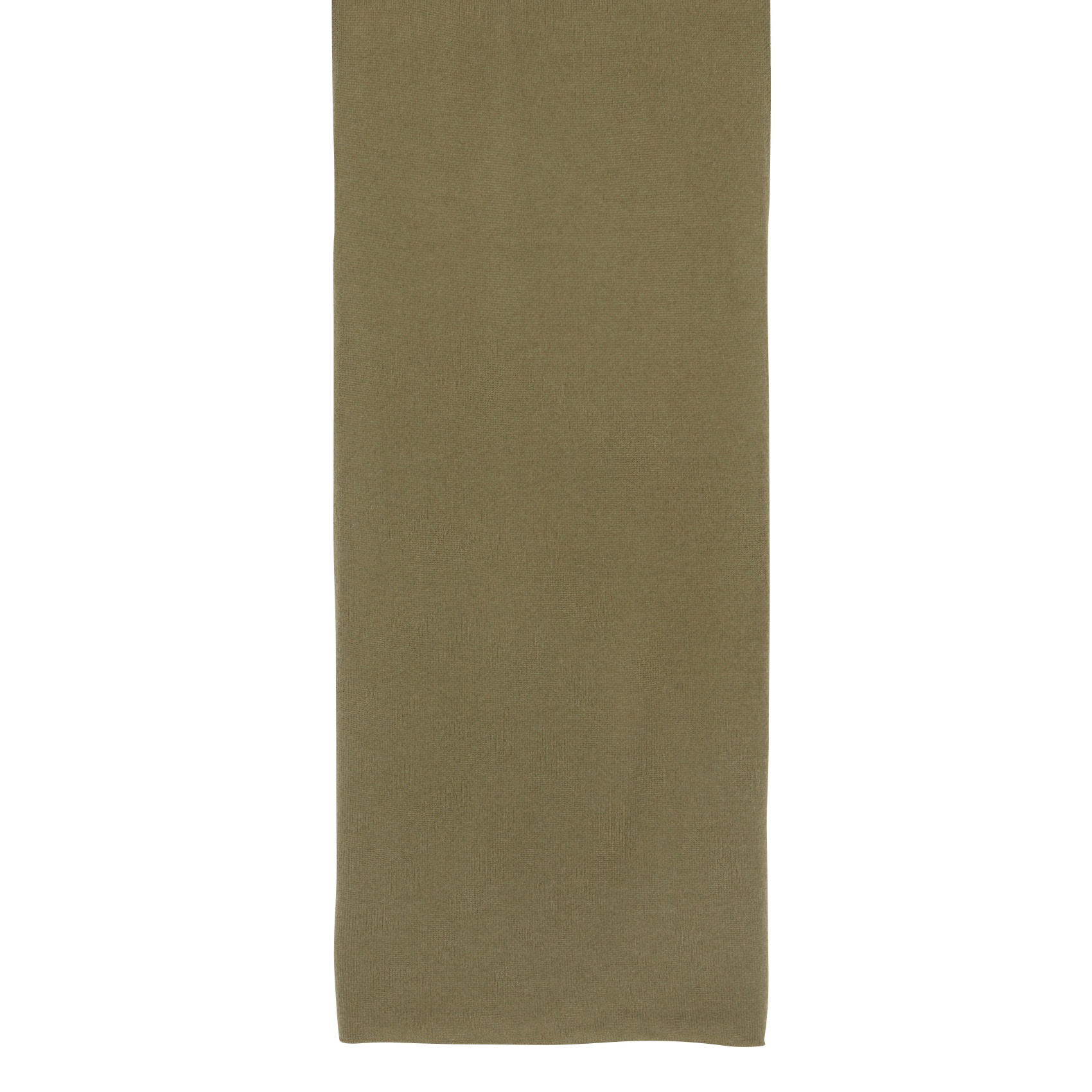 Écharpe unie en cachemire ELISE Olive