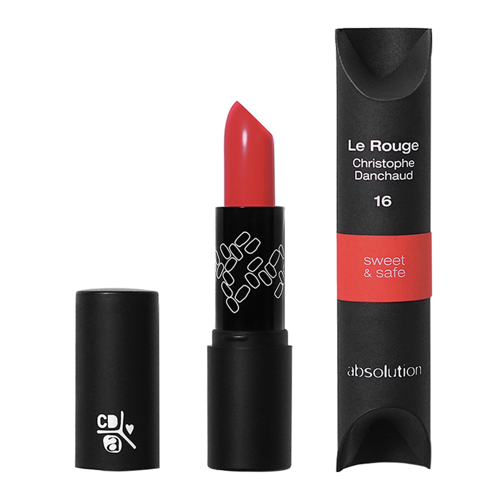 SWEET & SAFE KISS ABSOLUTION 16 rouge coquelicot