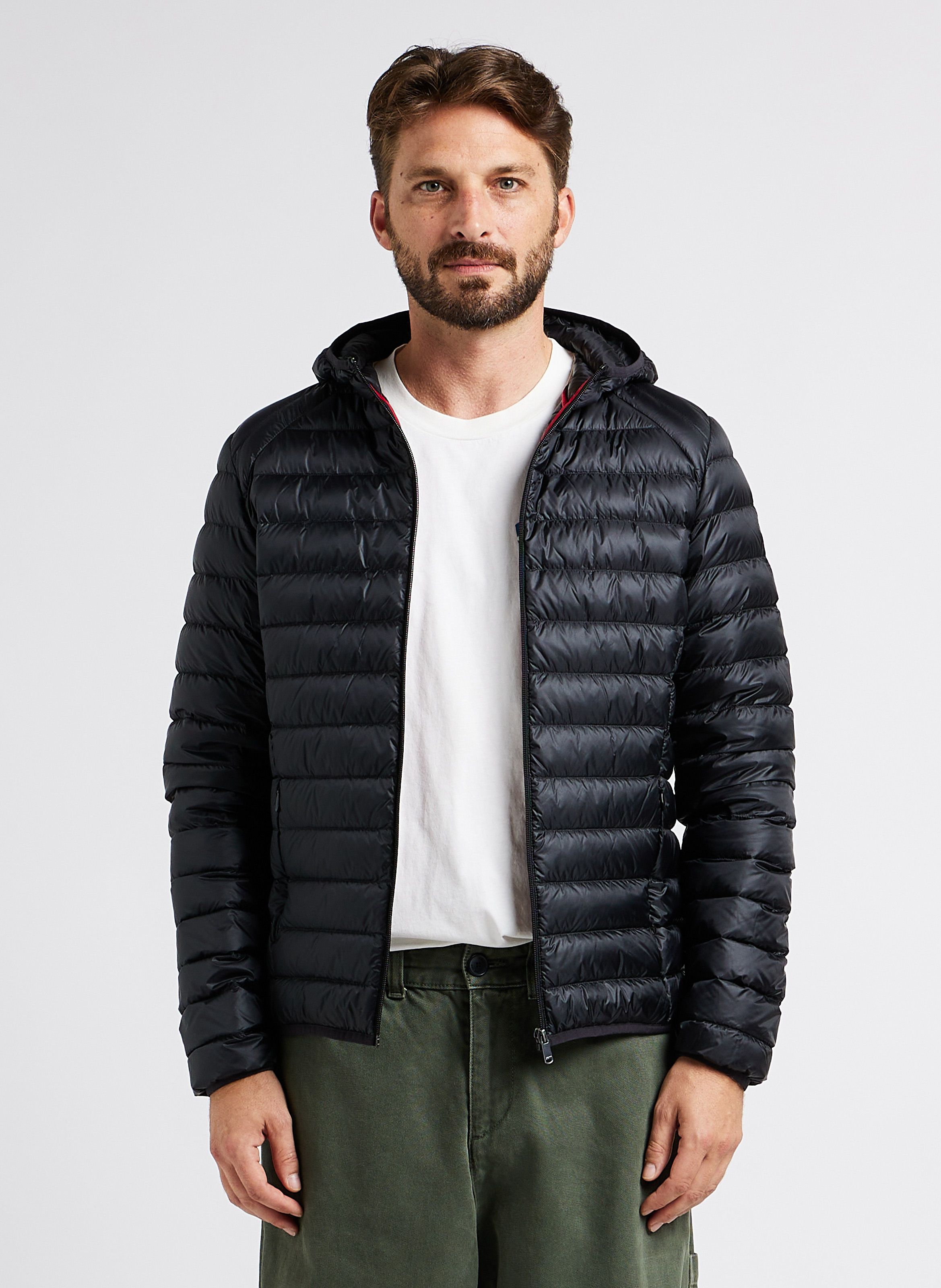 Hoodless parka outlet mens