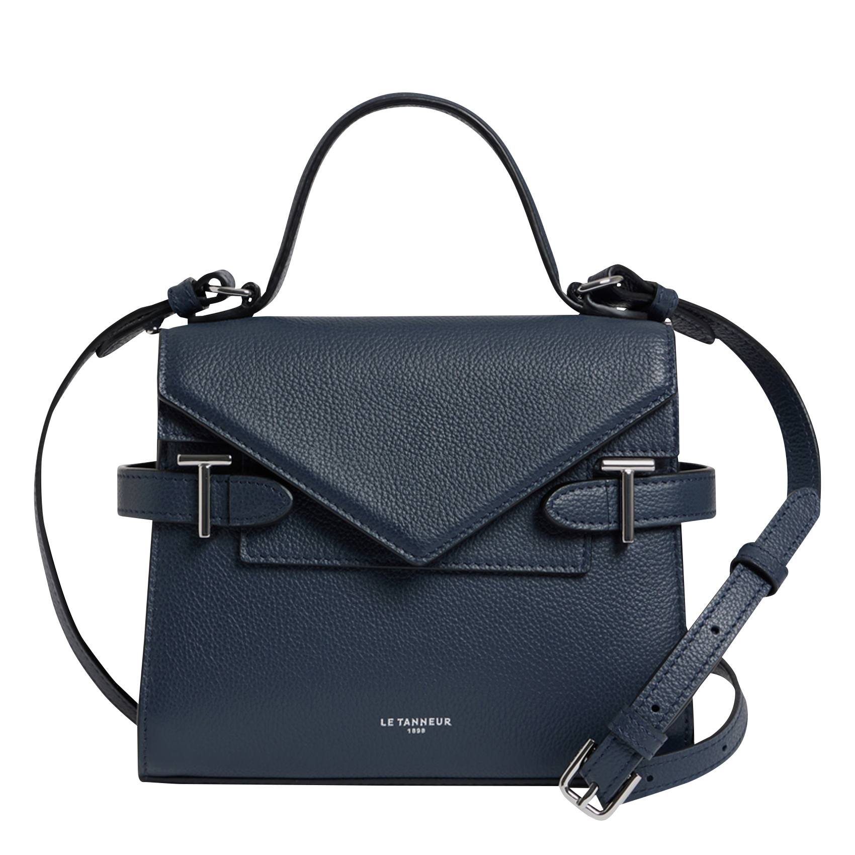 Leather handbag LE TANNEUR