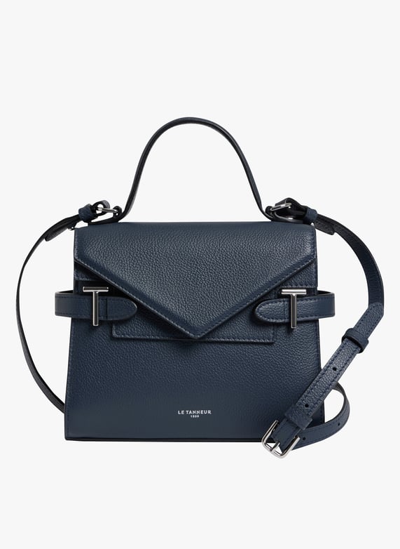 Sac à main en cuir Emilie Crepuscule Le tanneur Femme Place