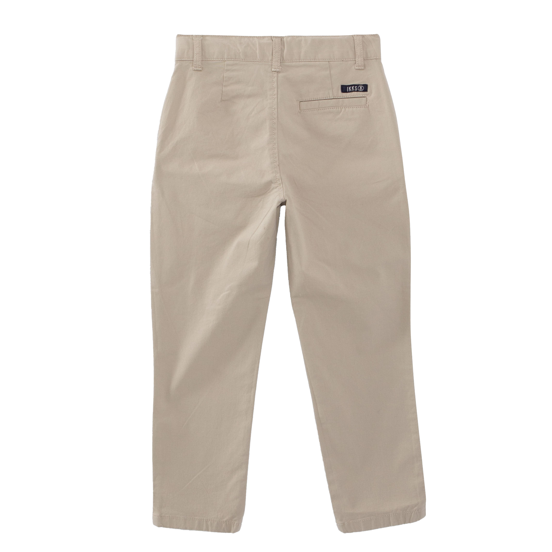 Straight-leg cotton-blend pants IKKS JUNIOR Beige