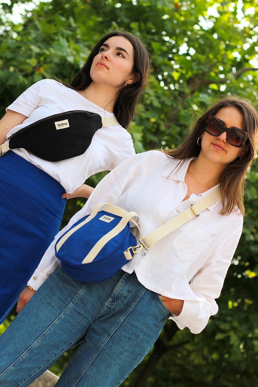 Cotton handbag | Blue HINDBAG Women