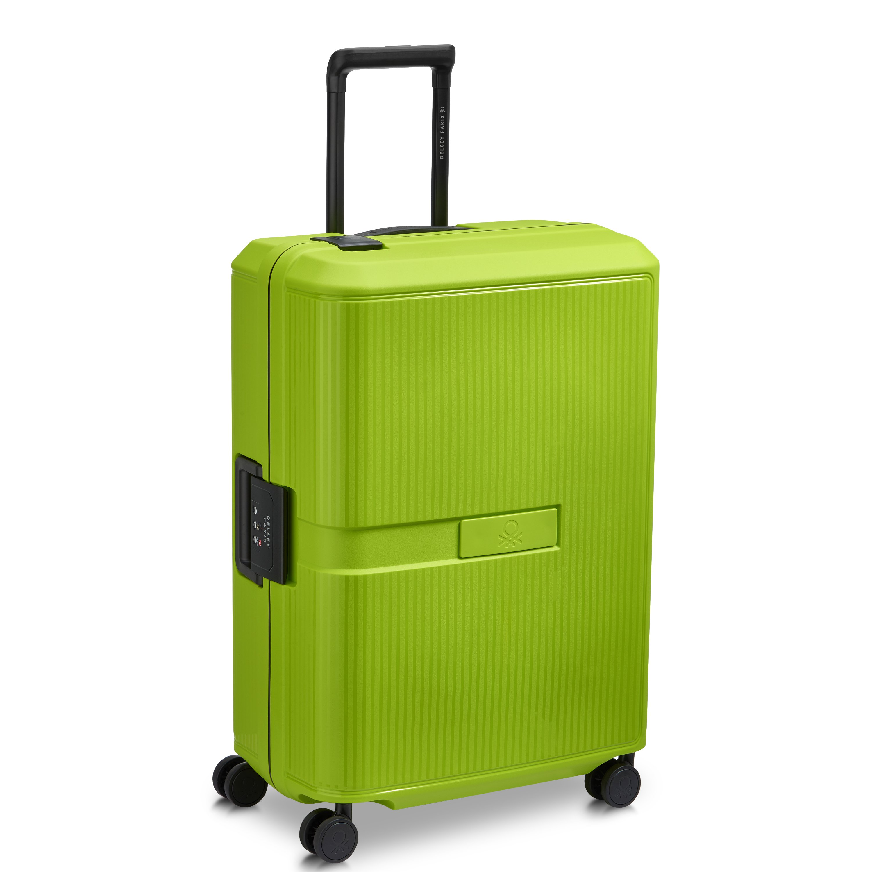 Rigid hold suitcase DELSEY PARIS Yellow
