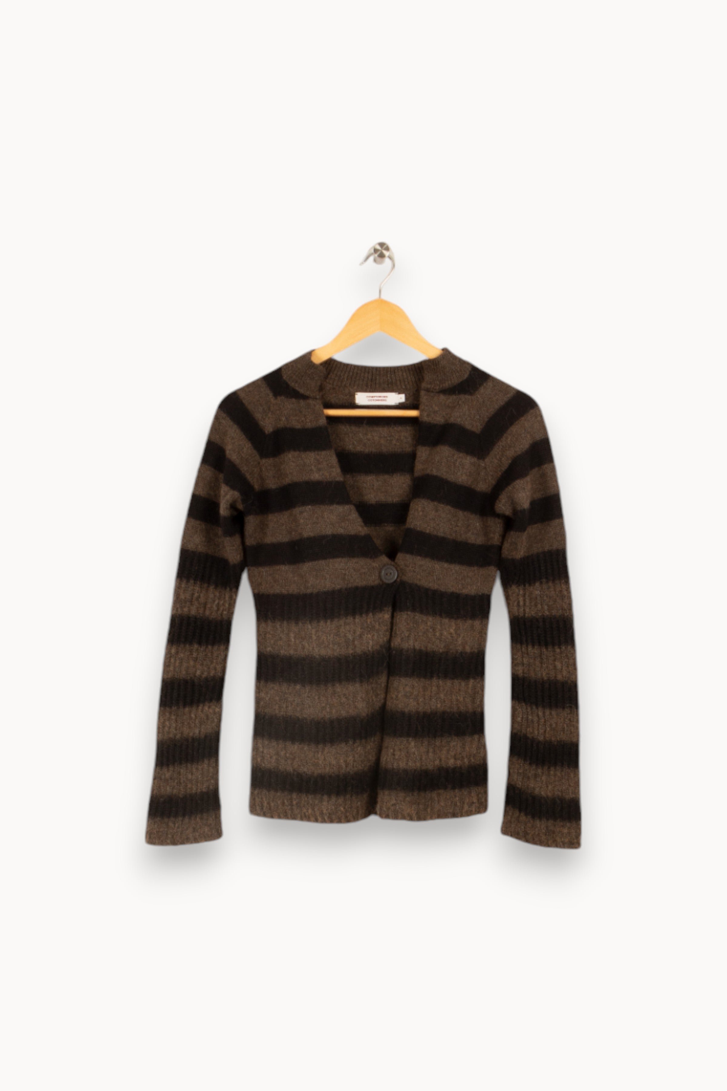 Striped cardigan COMPTOIR DES COTONNIERS - Seconde main Brown