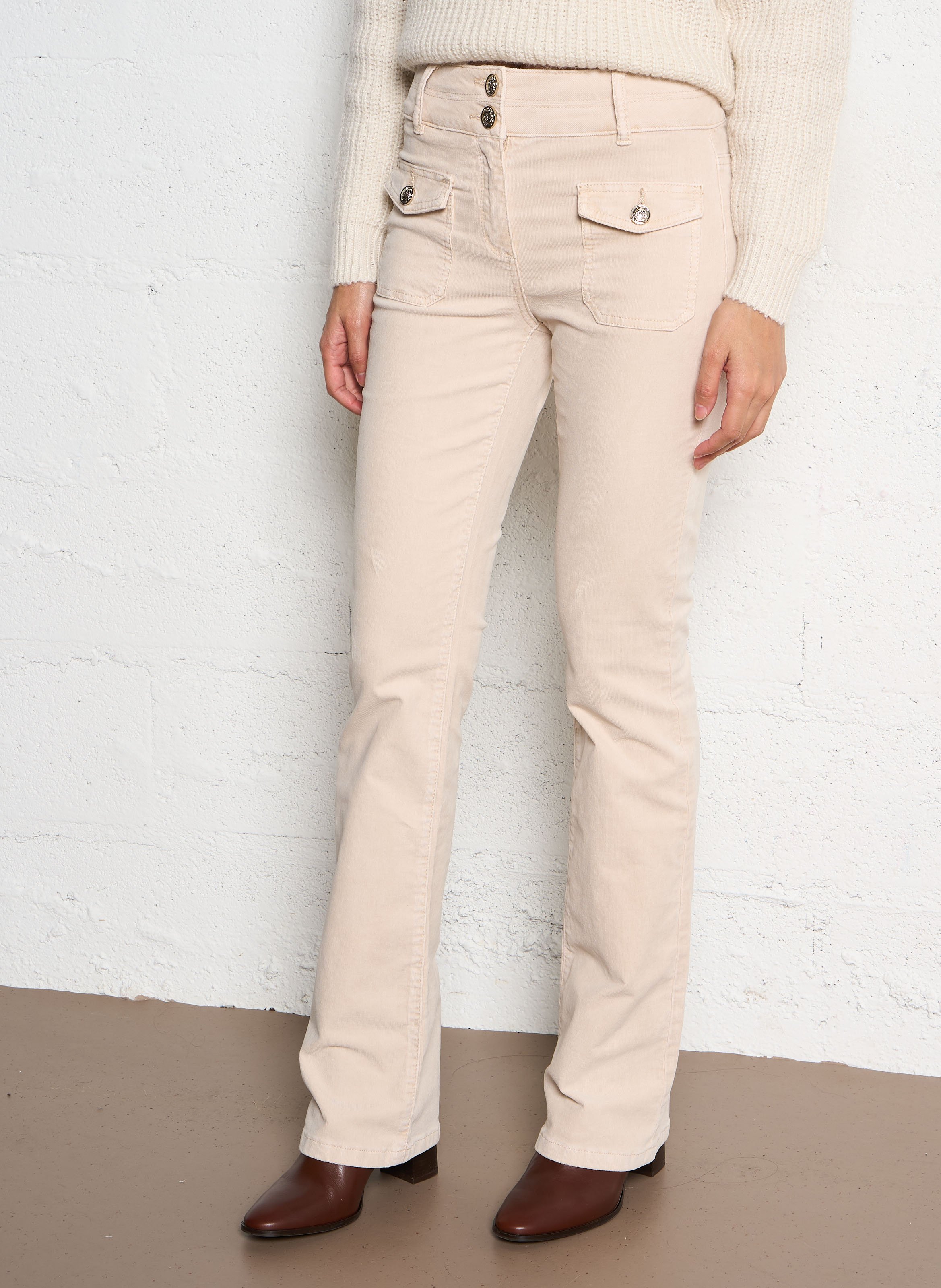 Cordhose, Slim Fit MORGAN