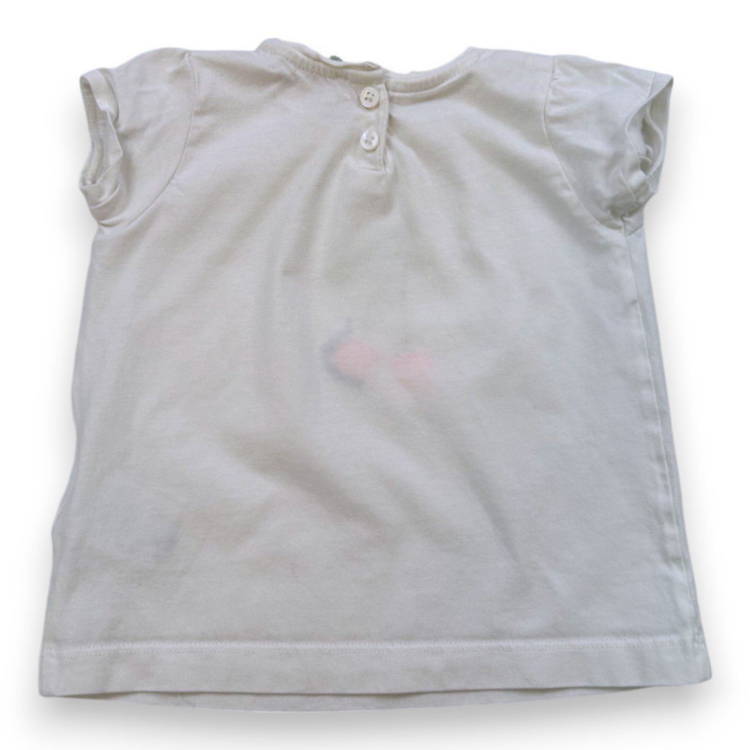 White baby T-shirt - 12 months BONPOINT - Seconde Main White