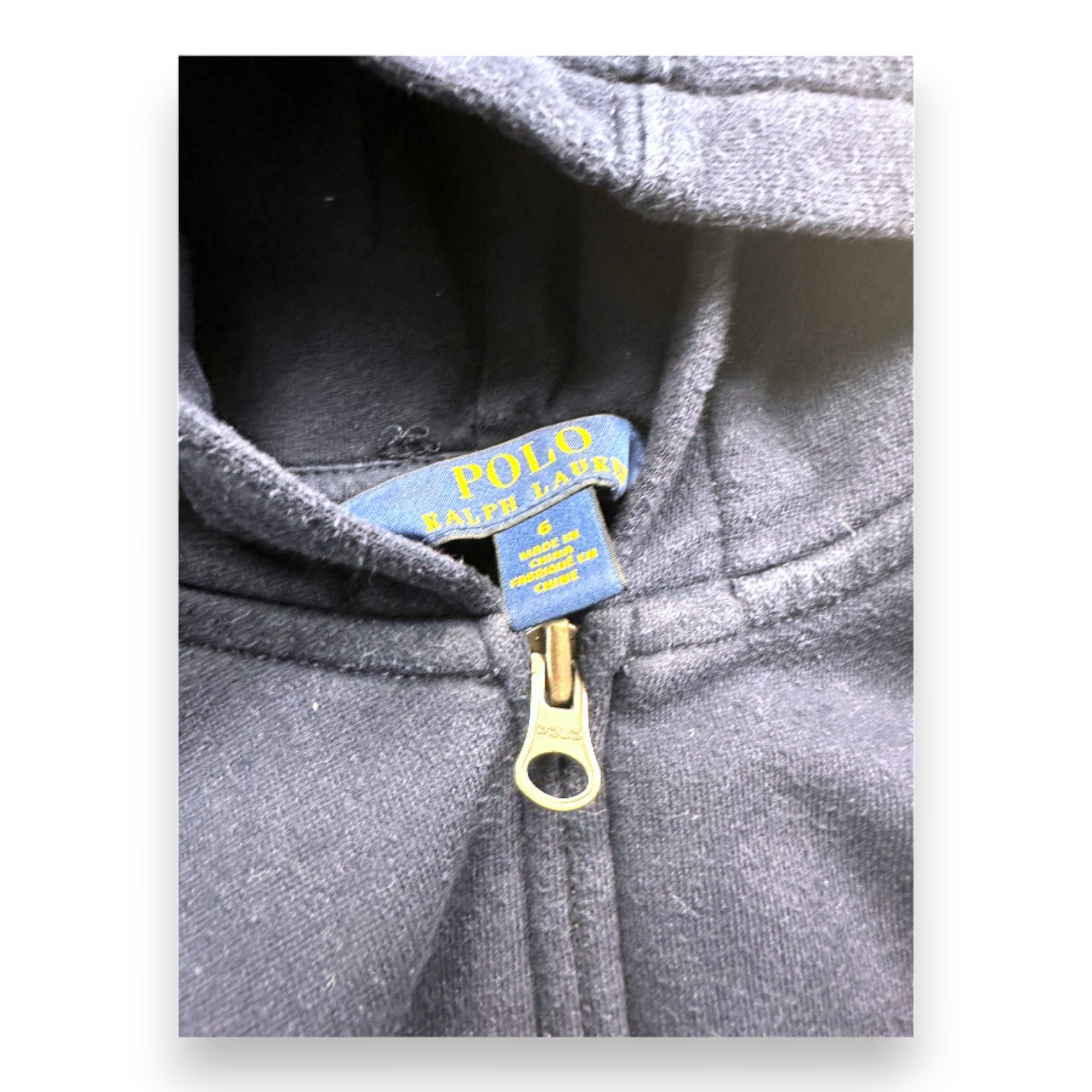 Blue kids sweatshirt - 6 years POLO RALPH LAUREN - Seconde Main Blue