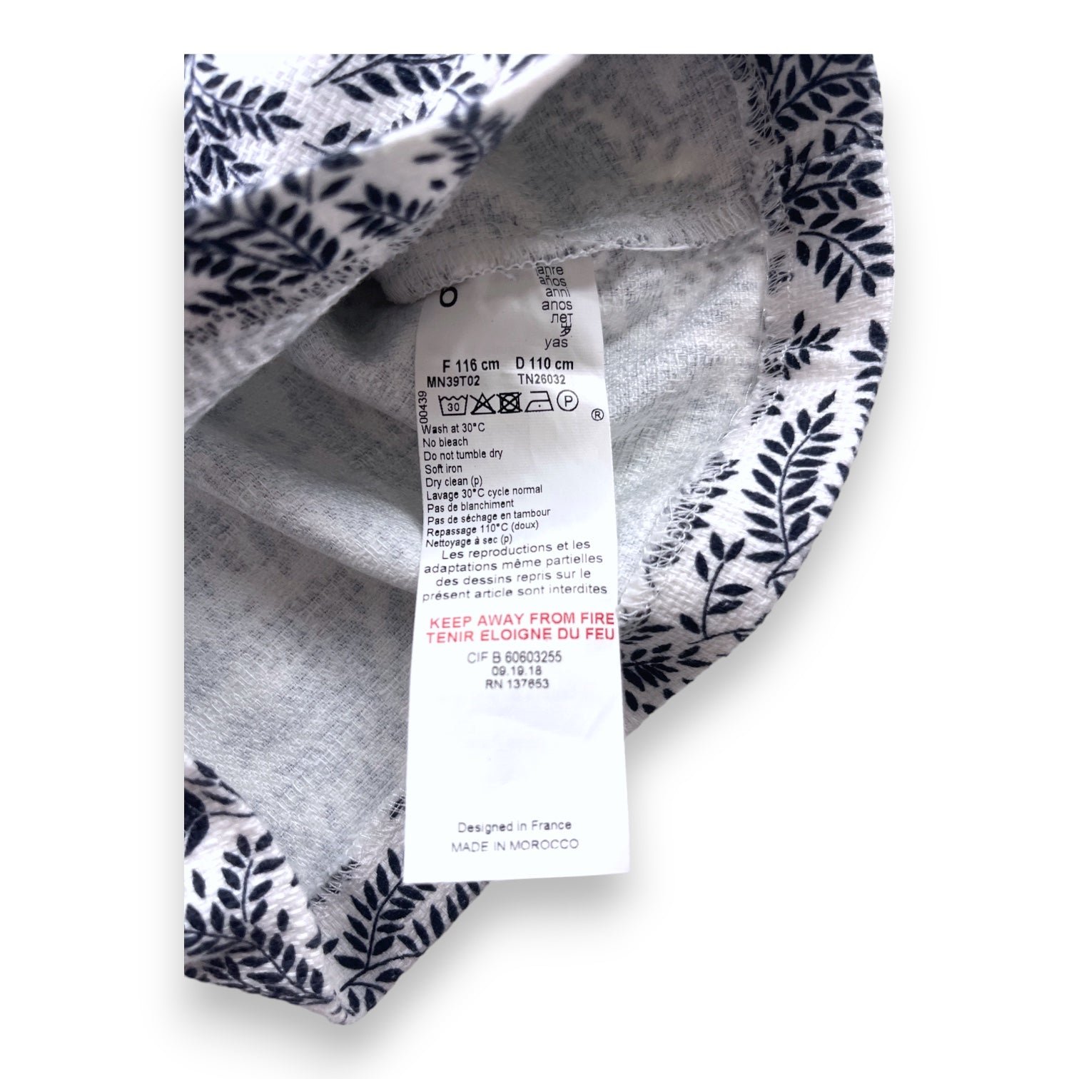 White child shorts - 6 years TARTINE ET CHOCOLAT - seconde-main White