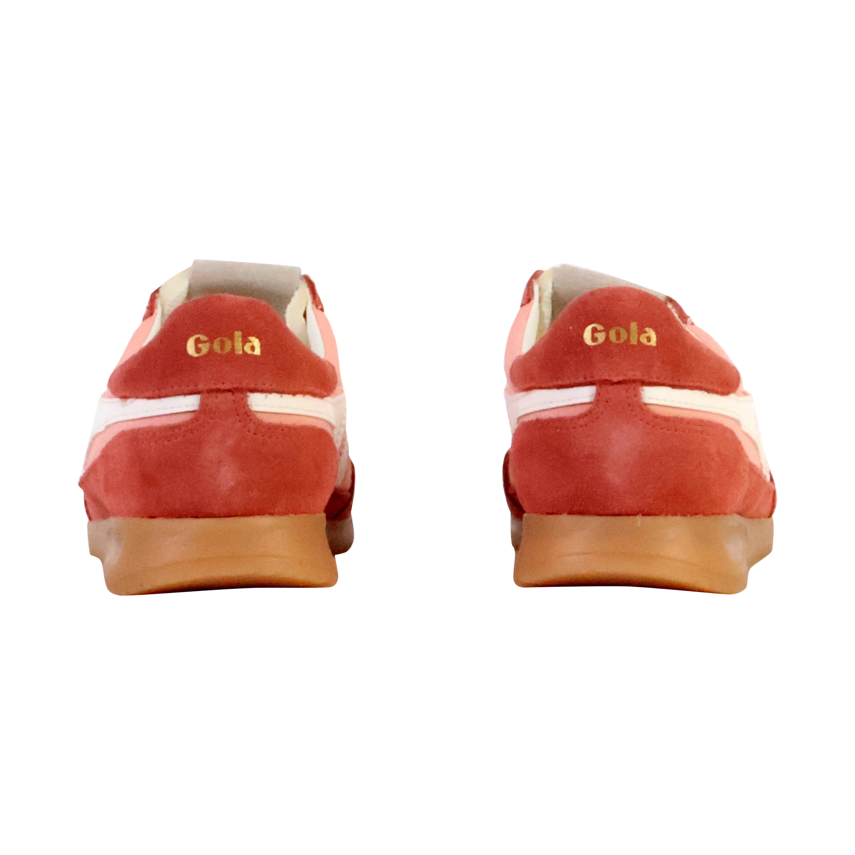 Firefly leather sneakers GOLA Orange