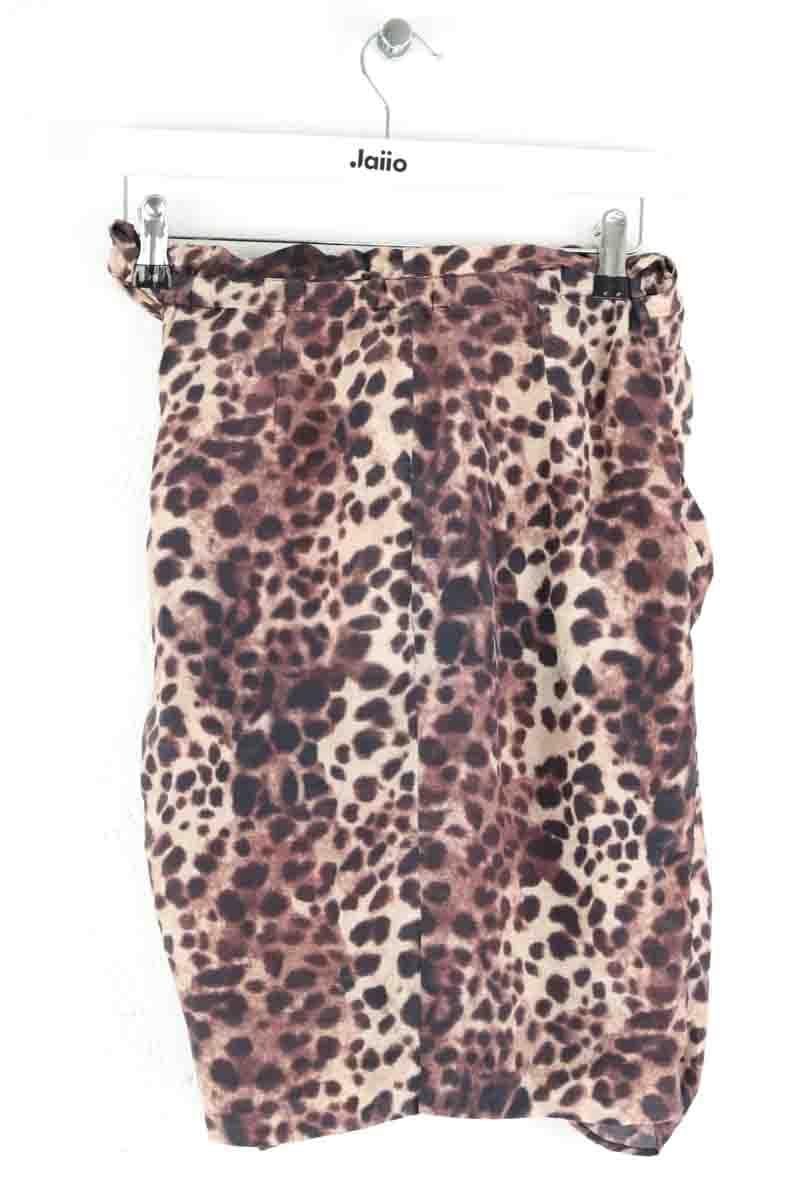 Silk mini-skirt ISABEL MARANT ÉTOILE - SECONDE MAIN Brown