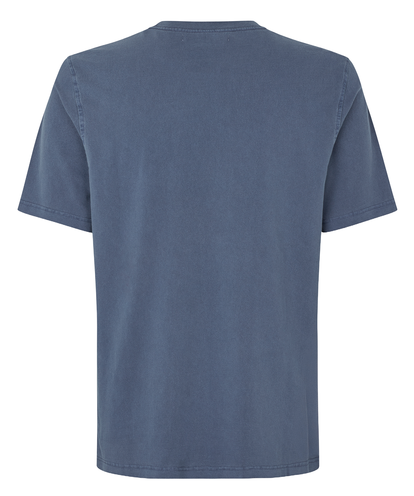 Tee-shirt col rond en coton bio SAMSOE SAMSOE Bleu