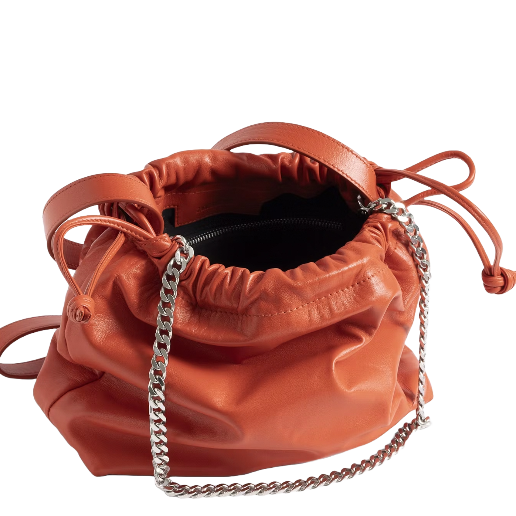 Leren crossbodytas  ZADIG&VOLTAIRE Oranje