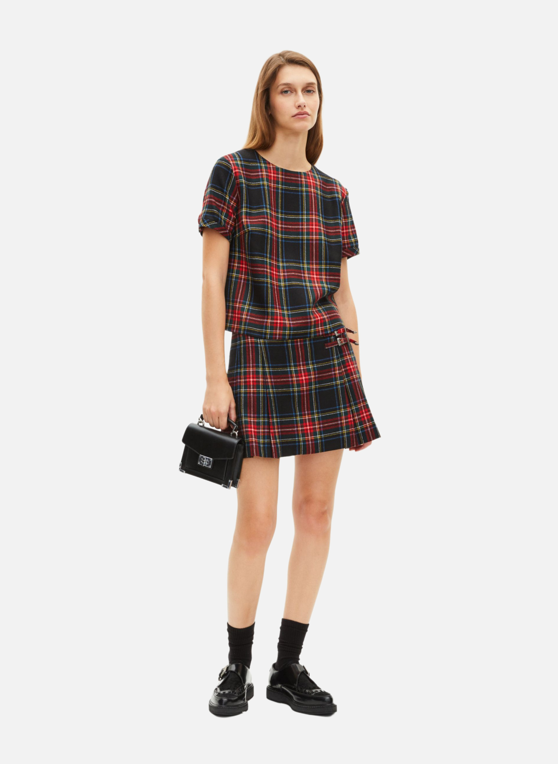 Tartan top THE KOOPLES Red