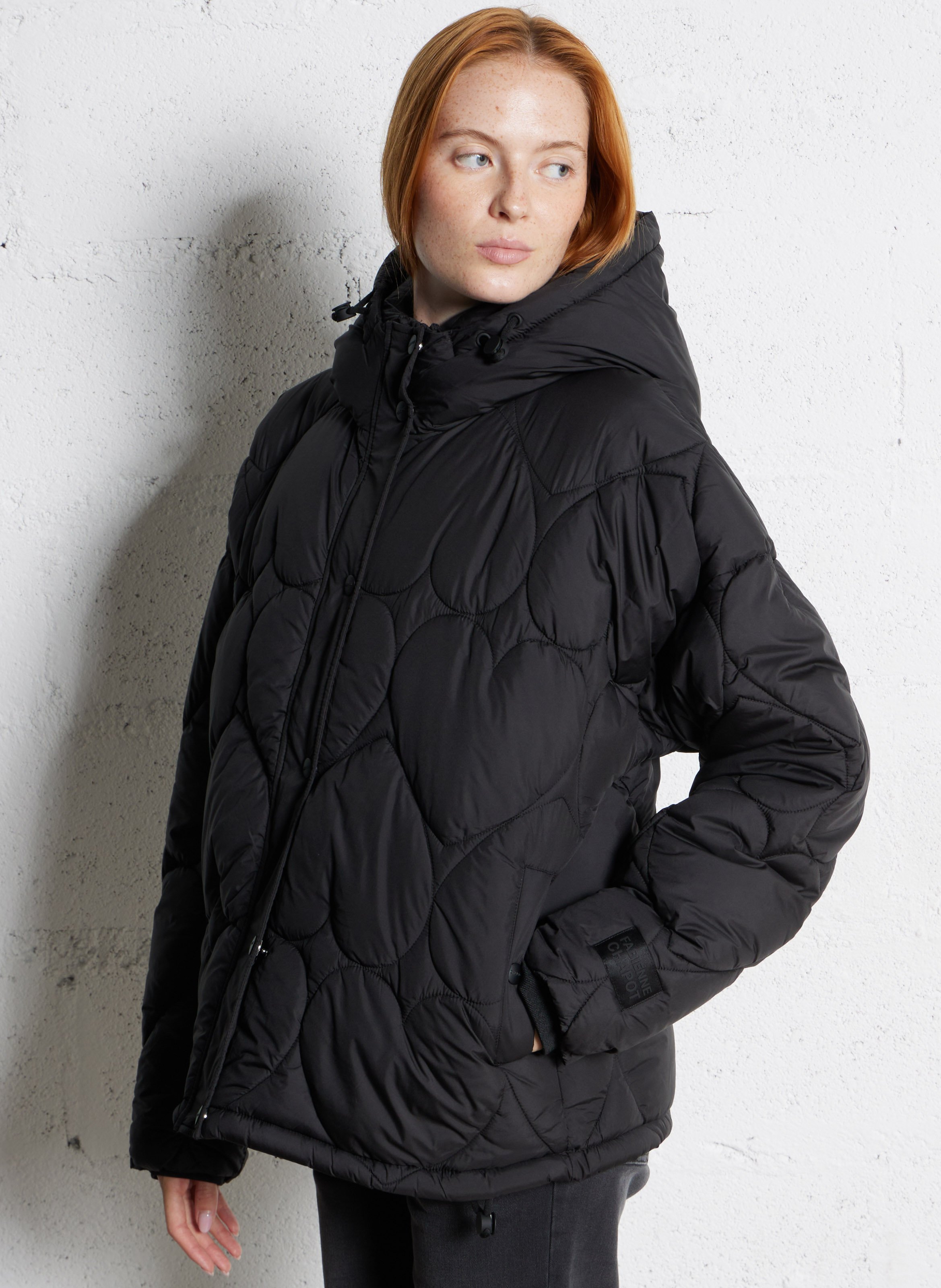 Oversized jas van synthetische bont FABIENNE CHAPOT