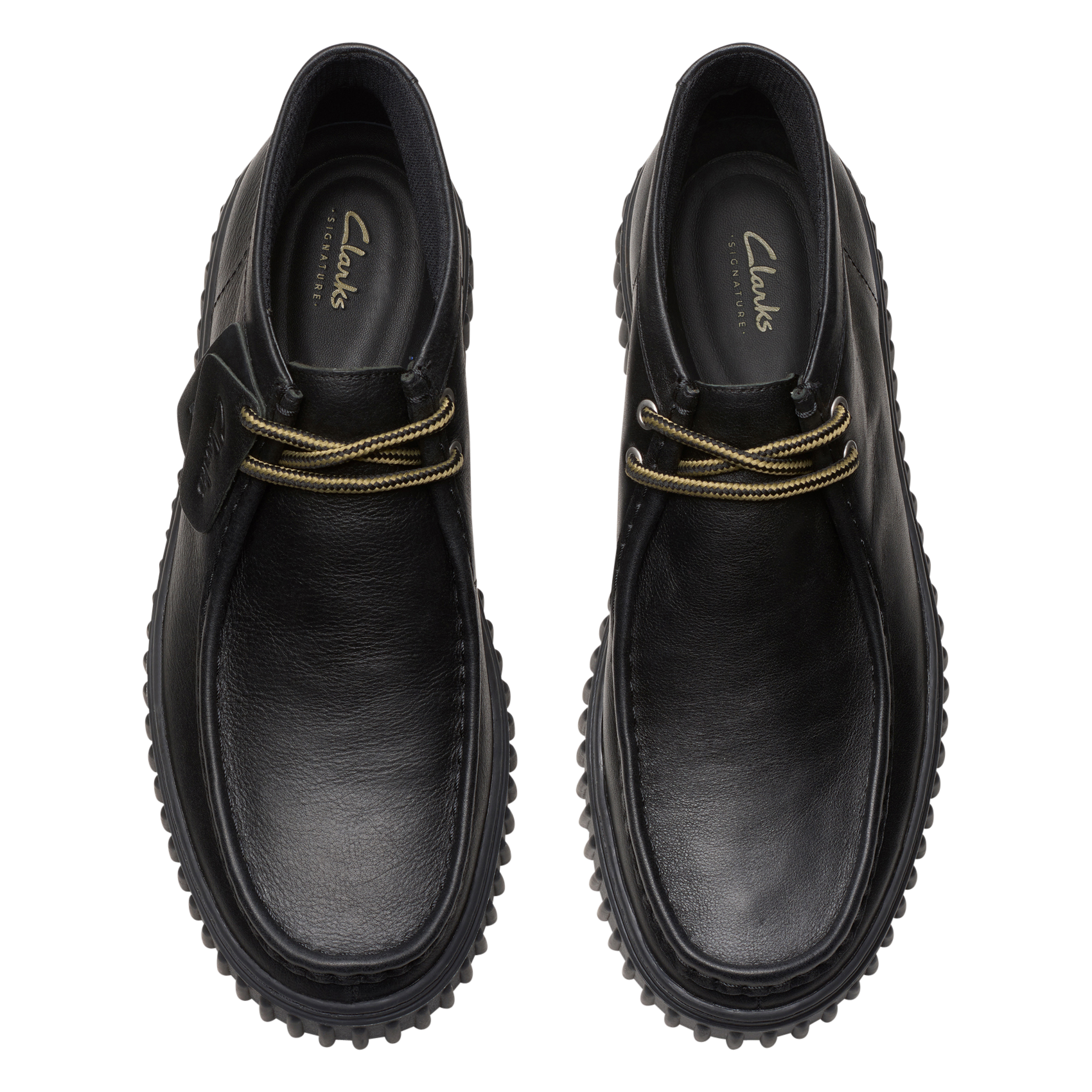 Arthus leather Derby shoes  CLARKS Black