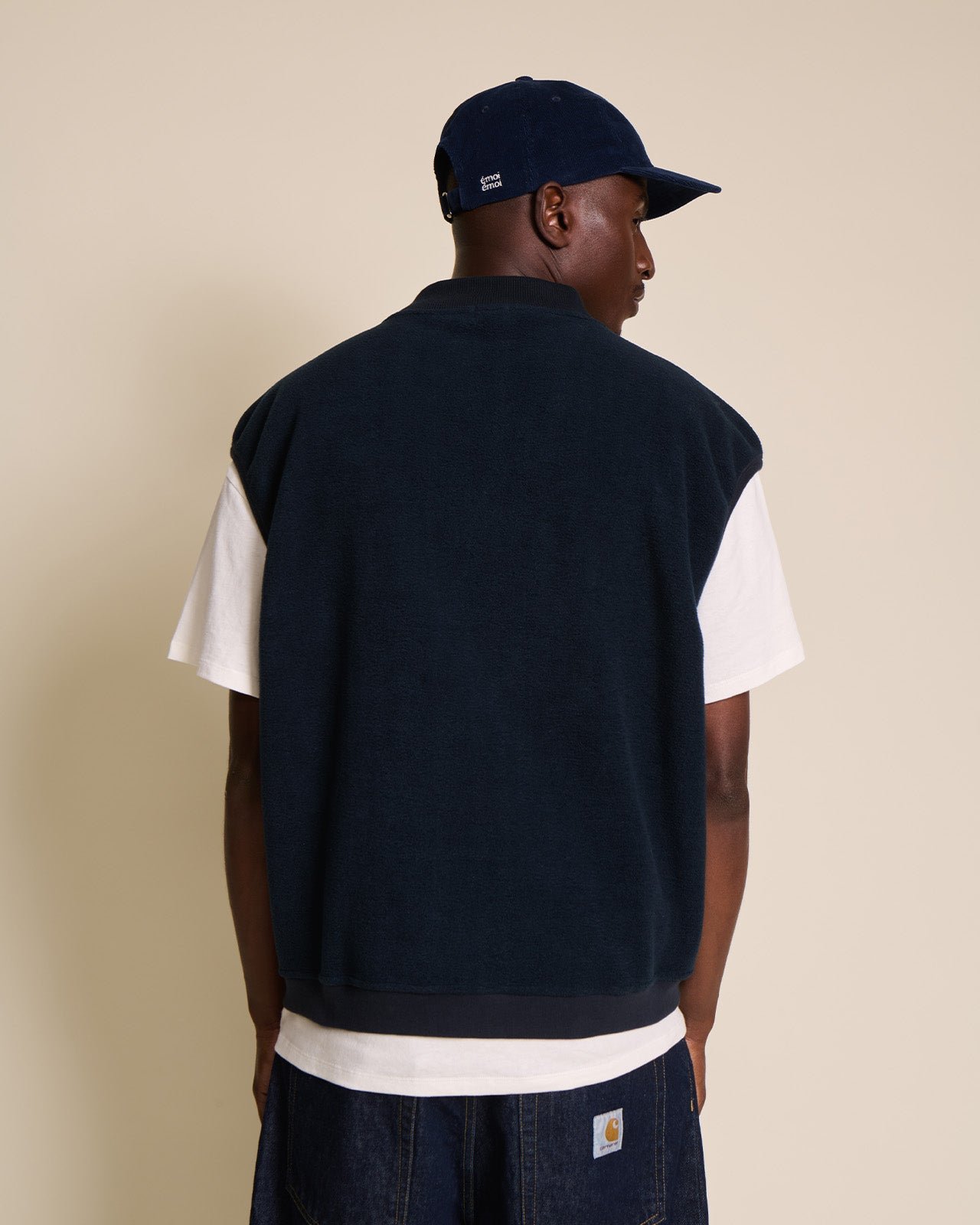 La veste vicente en polaire recyclée EMOI EMOI Bleu