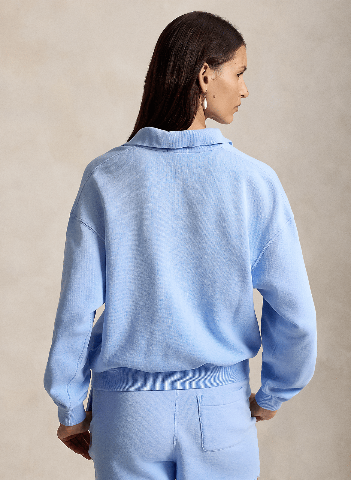 Camiseta polo lisa con logo POLO RALPH LAUREN Azul