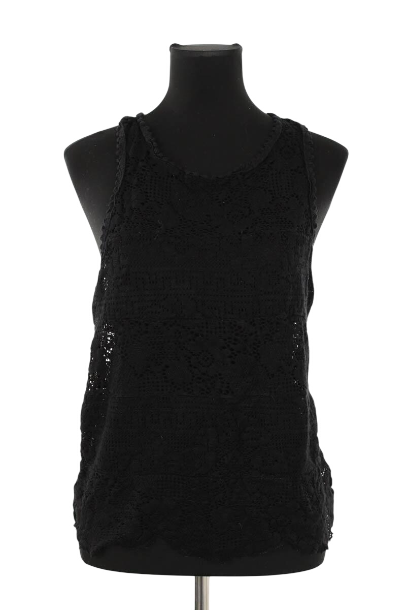 Azawood sleeveless top ISABEL MARANT ÉTOILE - SECONDE MAIN Black