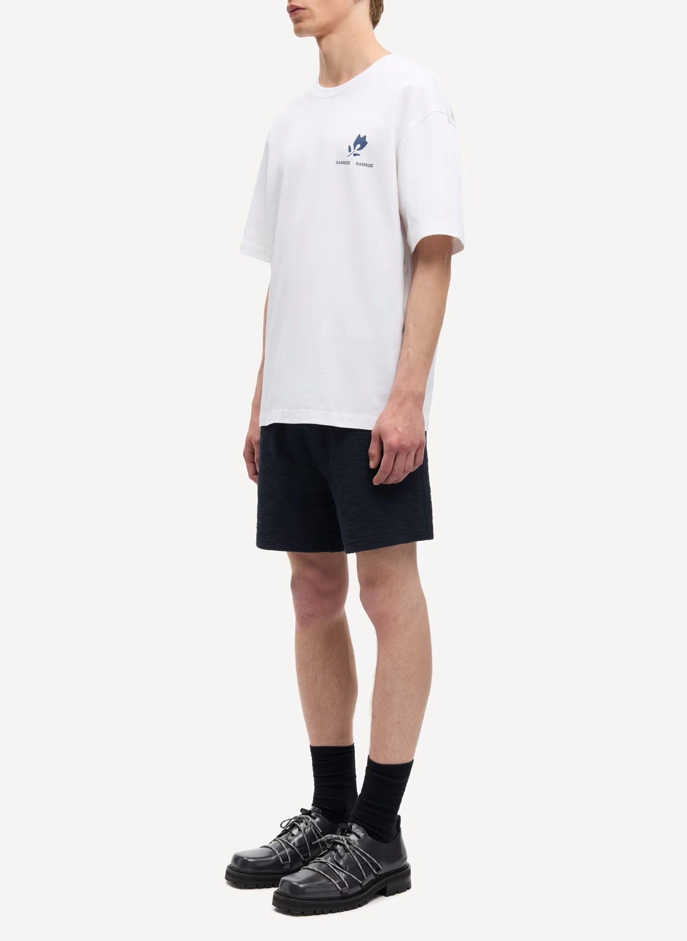 Rundhals-T-Shirt aus Bio-Baumwolle SAMSOE SAMSOE Mehrfarbig