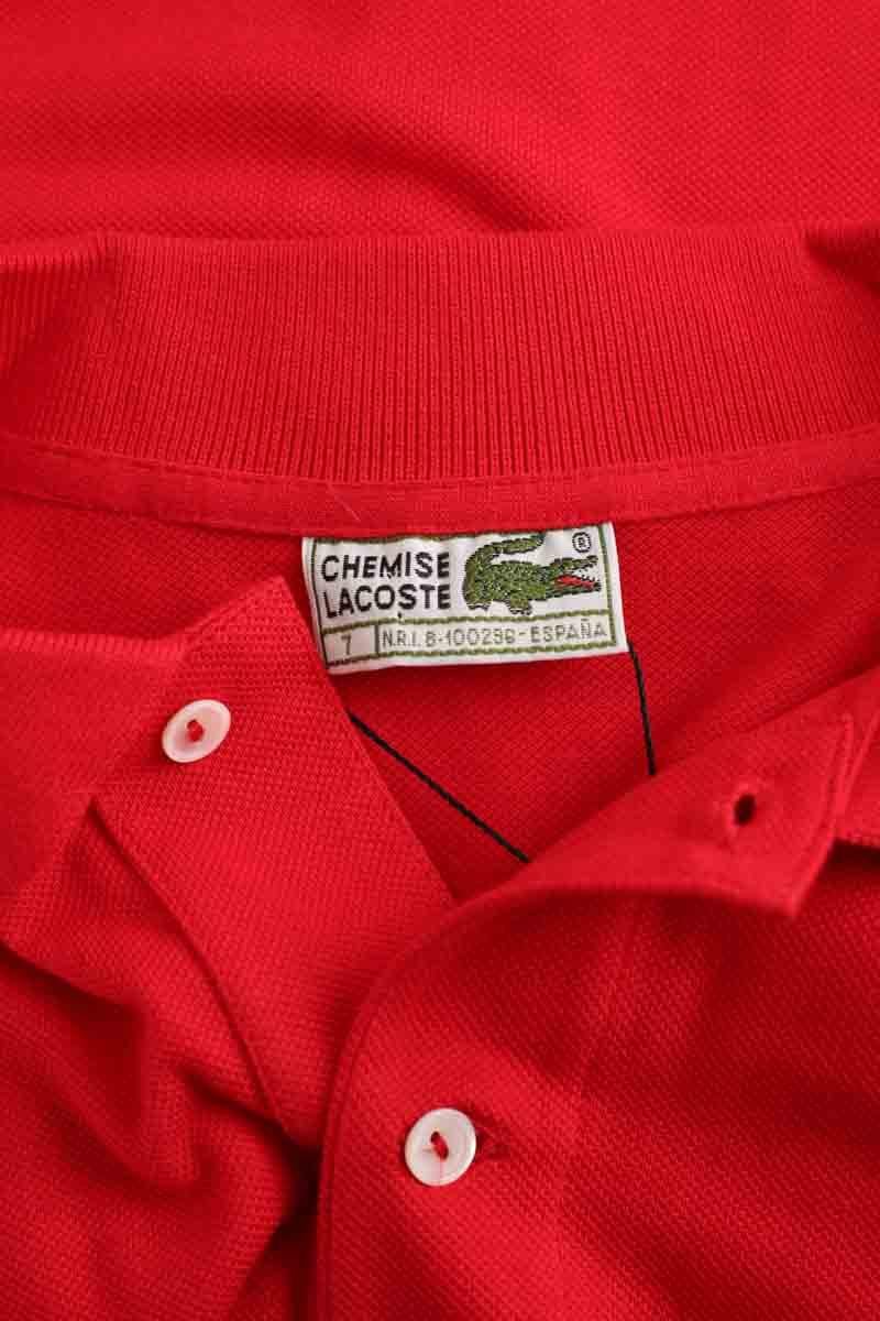 Polo shirt LACOSTE - SECONDE MAIN Red